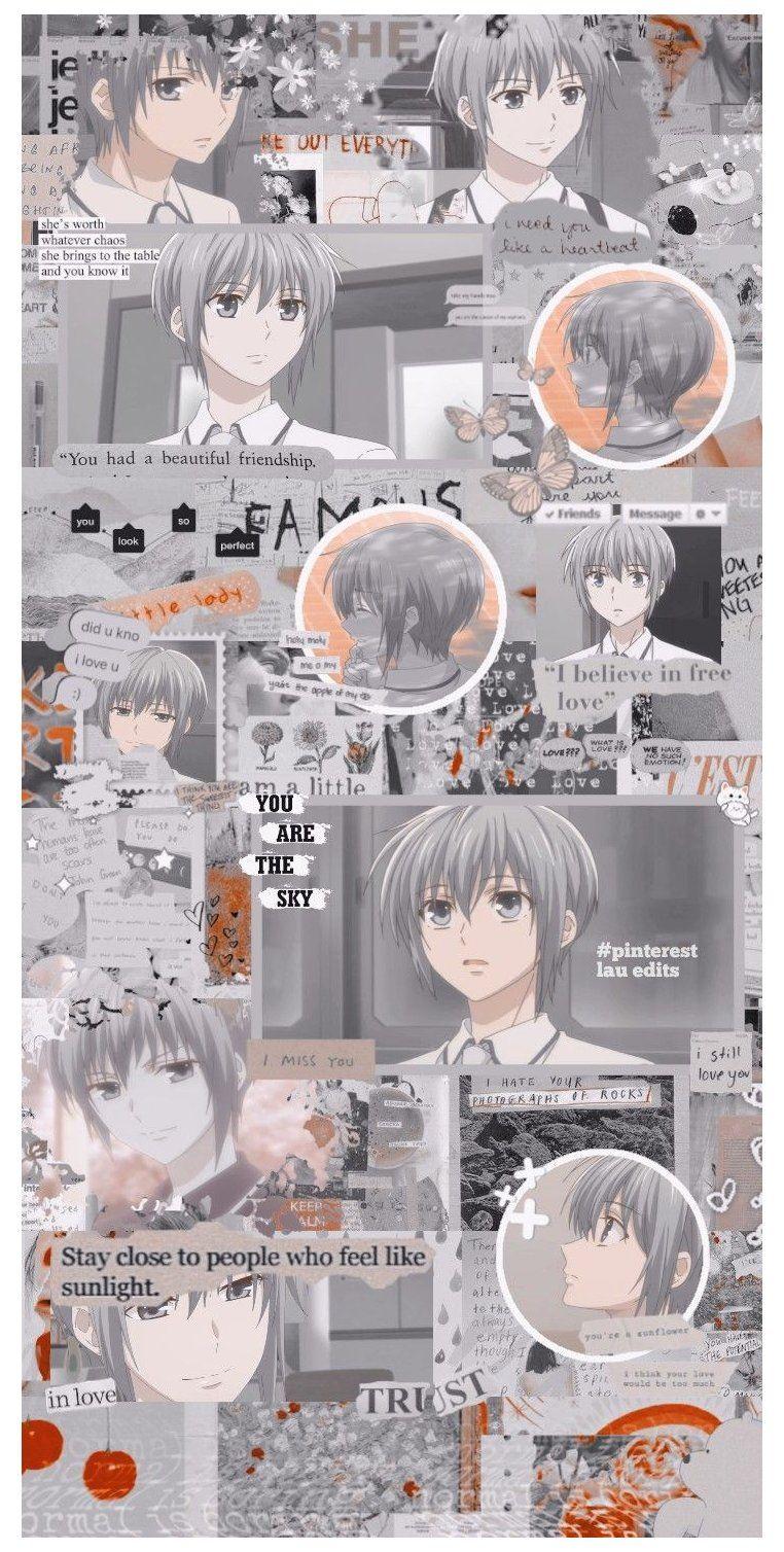 762x1508 fruits #basket #wallpaper #iphone #fruitsbasketwallpaperiphone. Fruits basket anime, Anime basket, Fruits basket manga