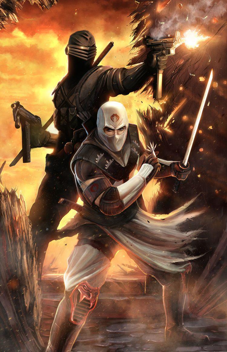 750x1161 Snake Eyes and Storm Shadow. Snake eyes gi joe, 80s cartoons, Snake eyes