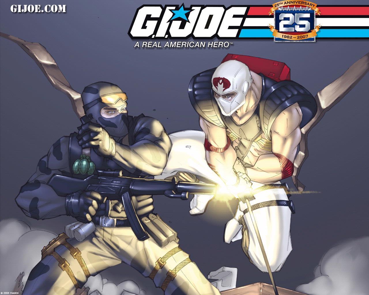 1280x1024 Snake Eyes & Storm Shadow.I. Joe Wallpaper