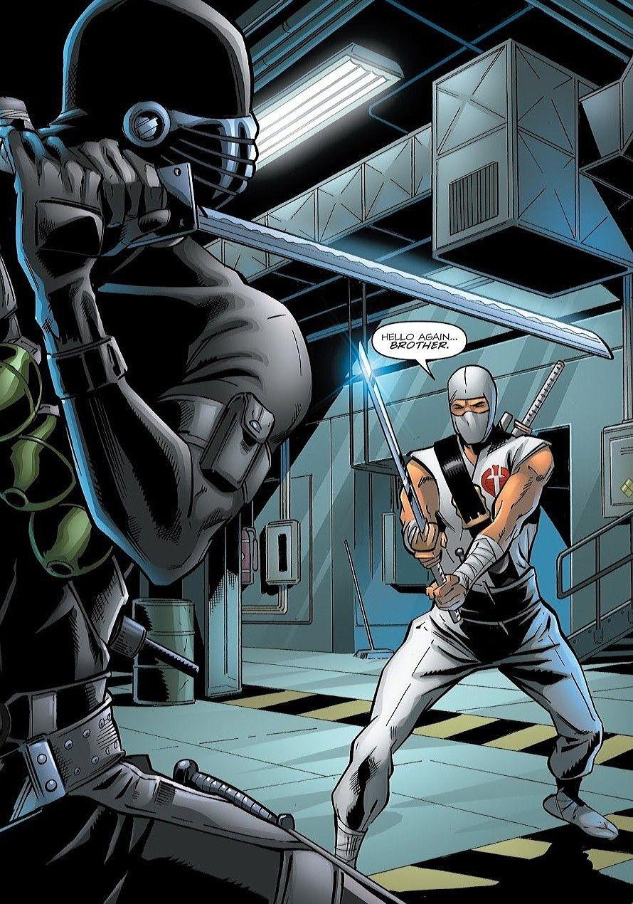 890x1270 G.I. Joe Snake eyes and Cobra Storm Shadow. Snake eyes gi joe, Storm shadow, Snake eyes