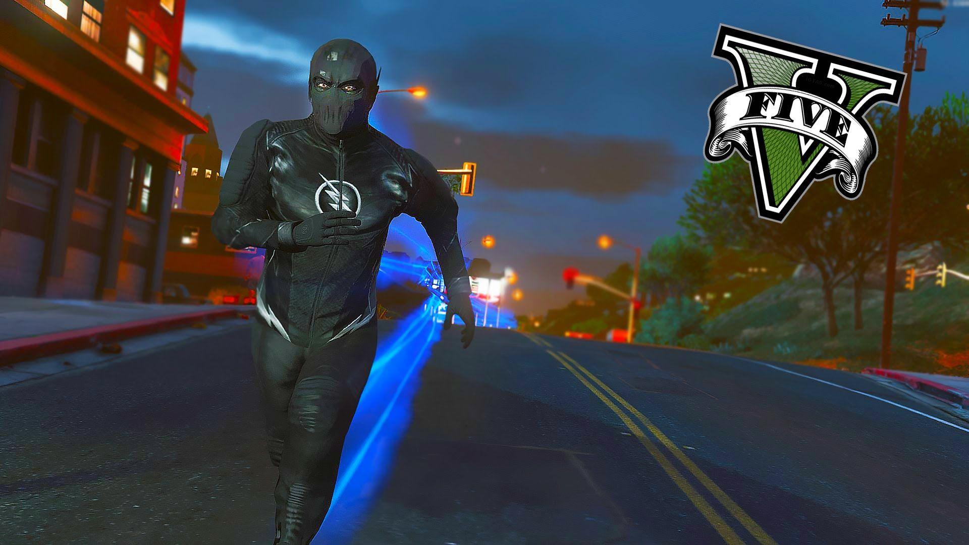 1920x1080 GTA 5 PC Outrun A Bullet ! Speed Test ! Ultimate The Flash
