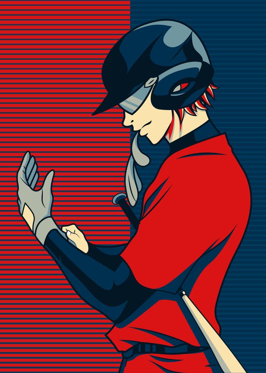 857x1200 Diamond no Ace Miyuki' Poster