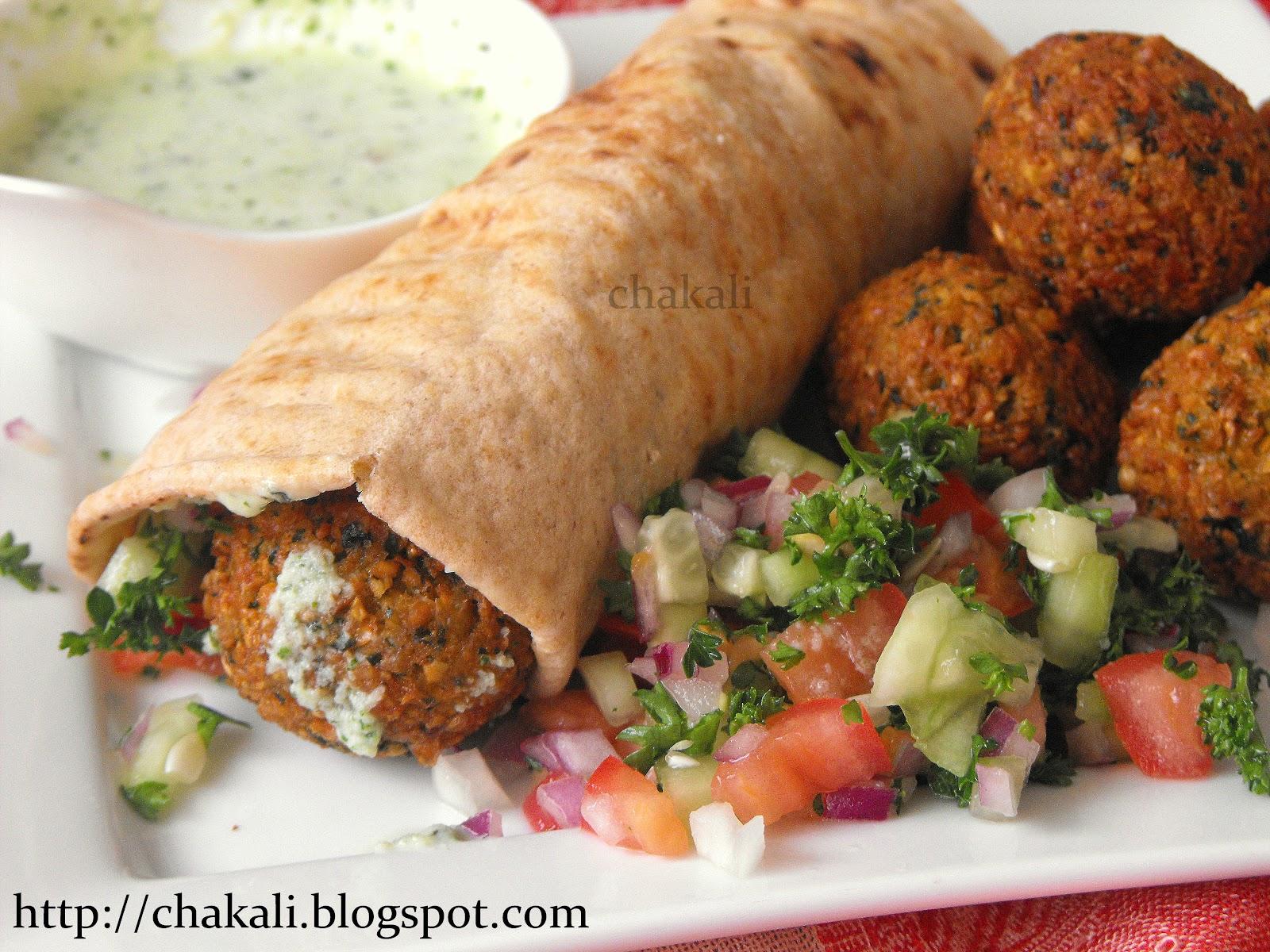 1600x1200 Falafel Wraps. चकली