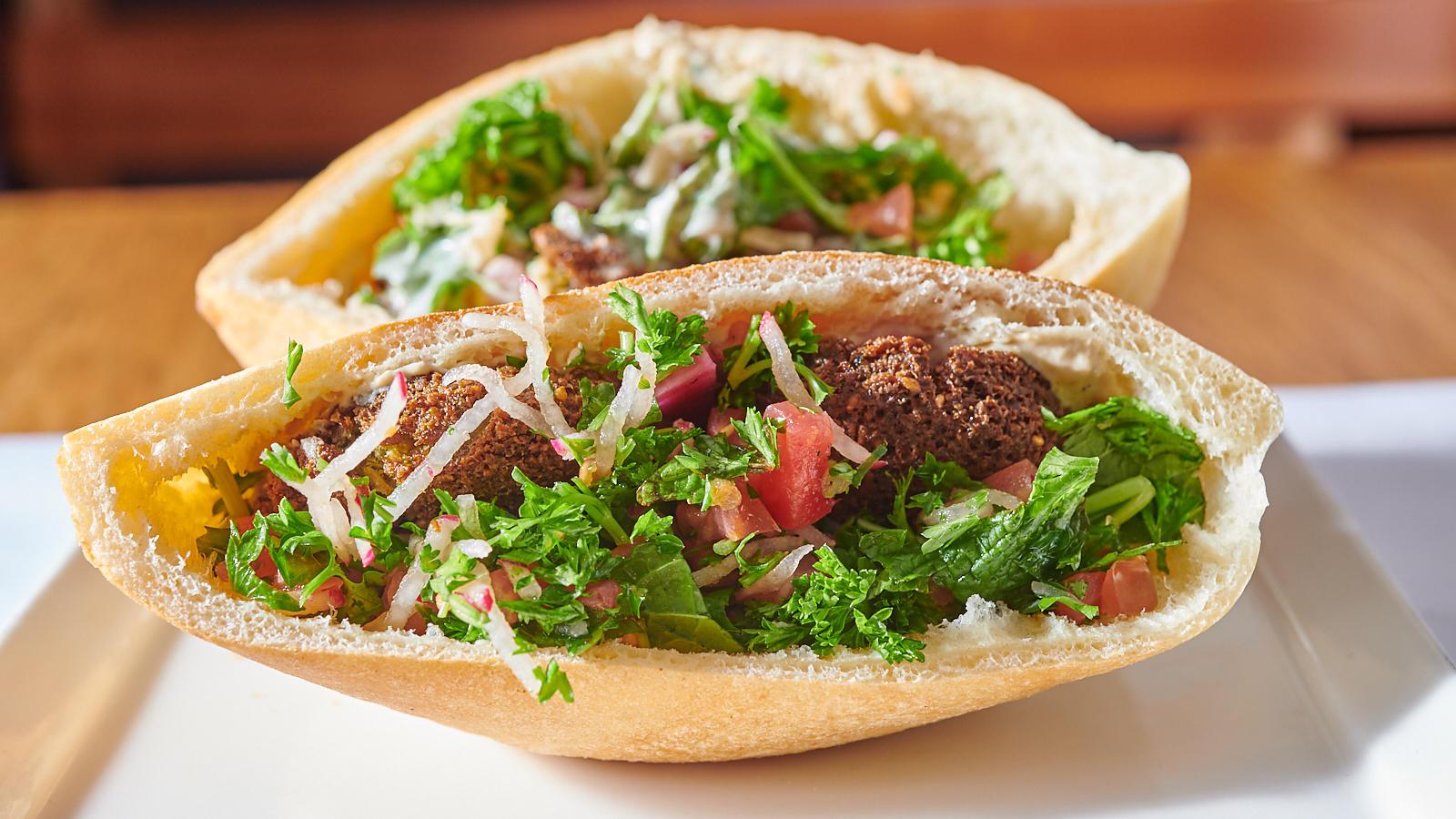 1600x900 Falafel Pita Style Hot Dog
