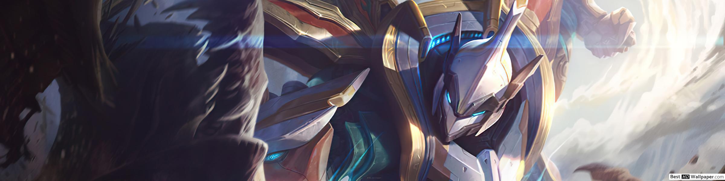 2400x600 Mecha Kingdoms 'Sett' of Legends (LOL) HD wallpaper download