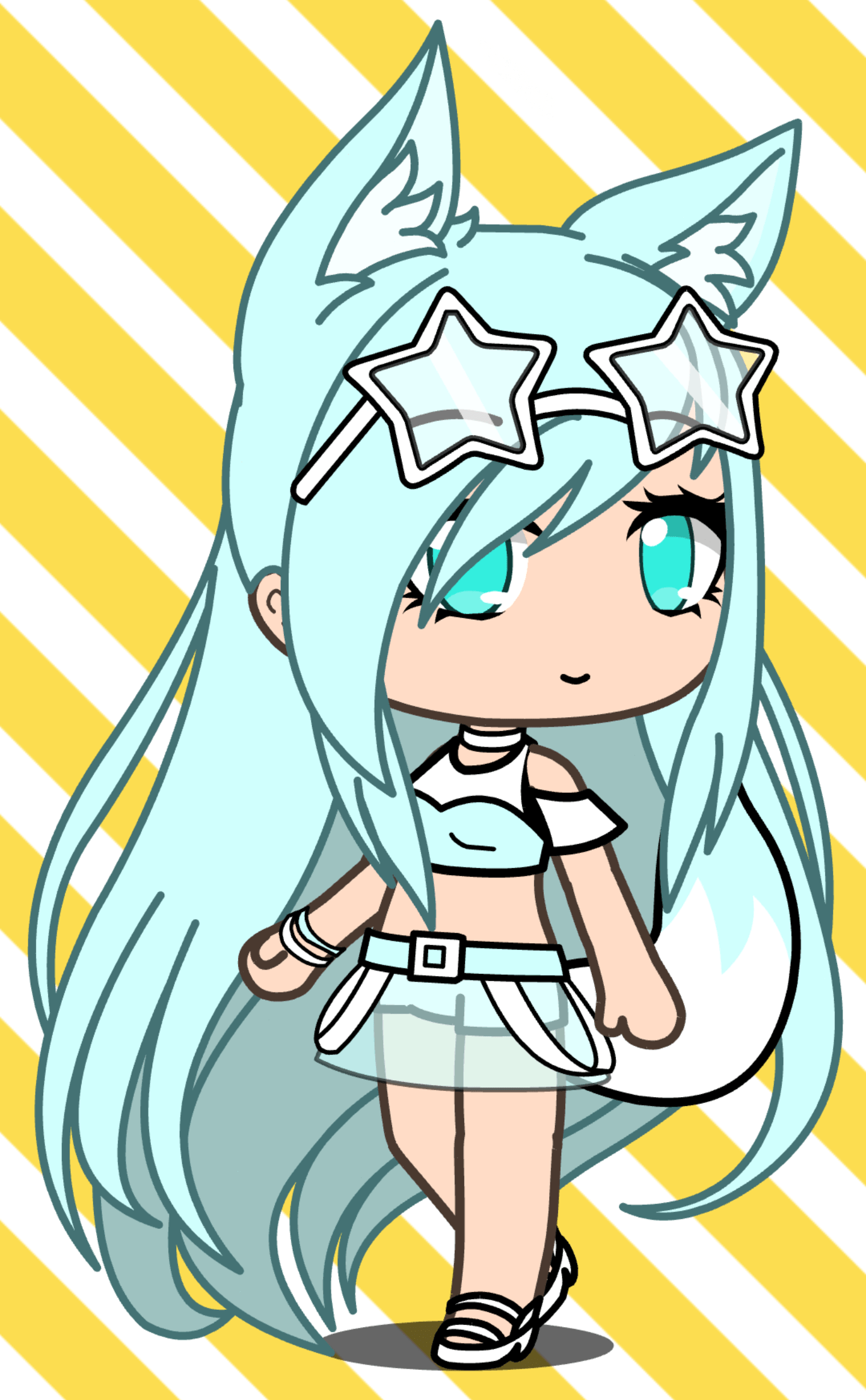 1440x2329 Gacha Life Wallpaper