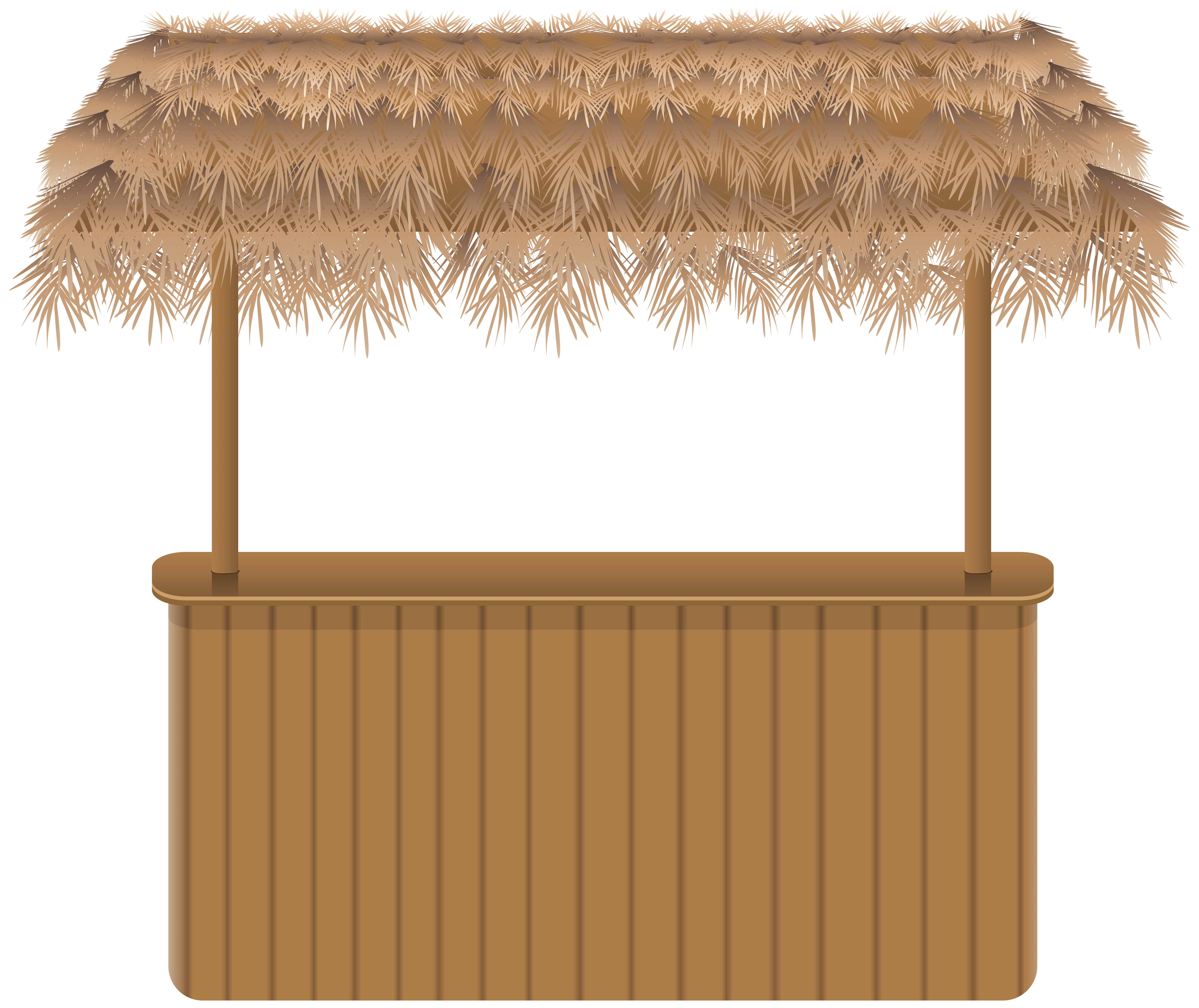 6278x5278 Beach Tiki Bar PNG Clipar Image​-Quality Image and Transparent PNG Free Clipart