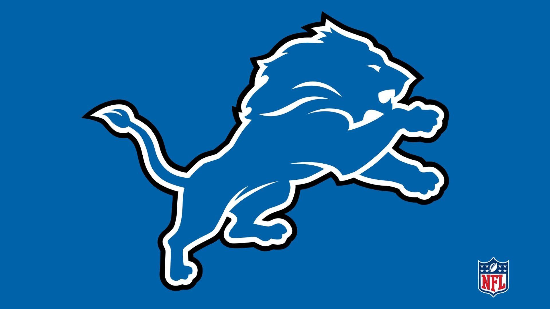 1920x1080 Detroit Lions Logo and Wallpaper American Football Team 07 Wallpaper