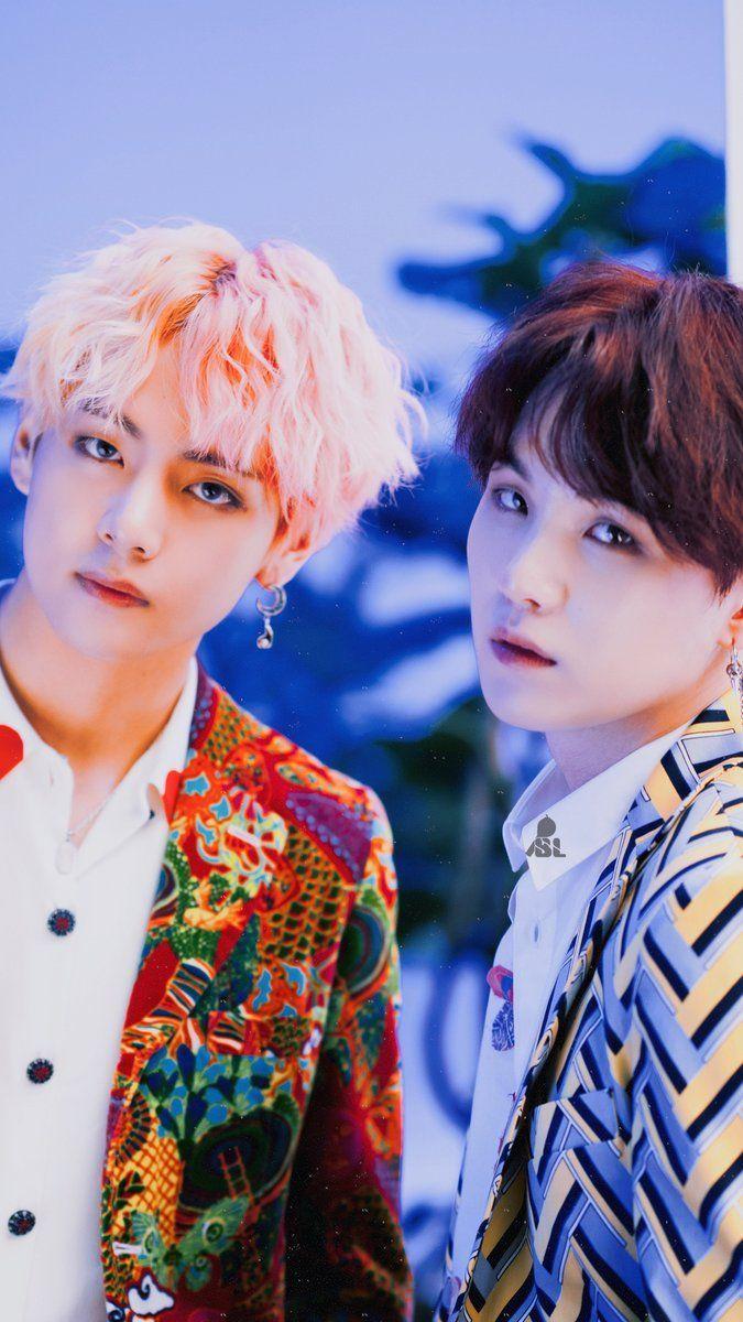 675x1200 V and Suga BTS Wallpaper, HD V and Suga BTS Background on WallpaperBat