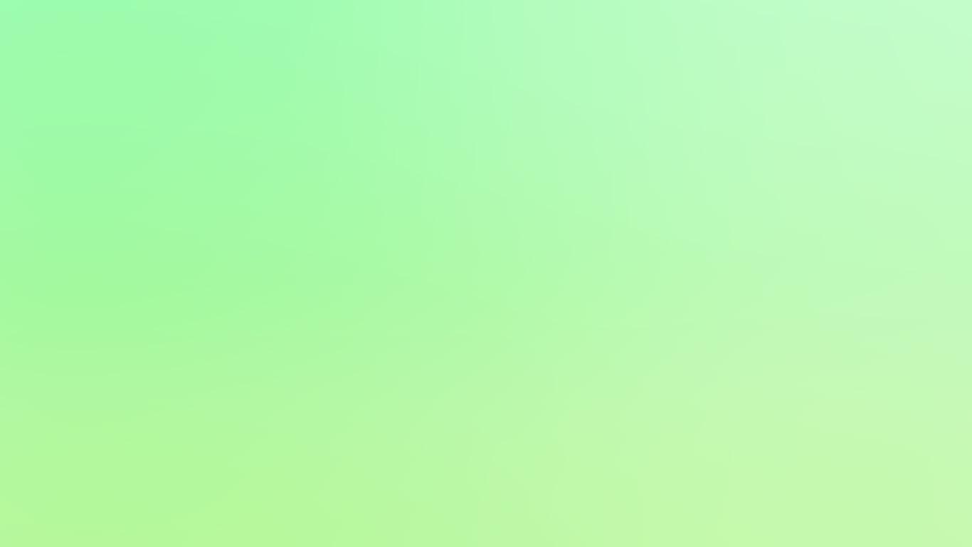 1366x768 Pastel Green Ombre Background