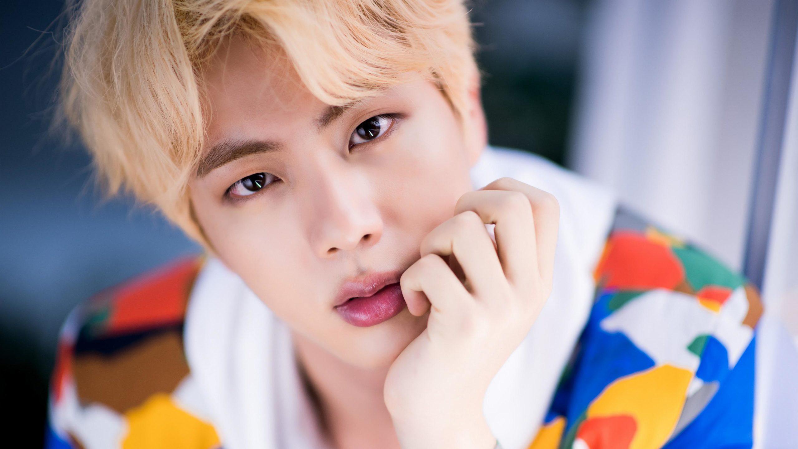 2560x1440 BTS Jin Wallpaper BTS Jin Background Image