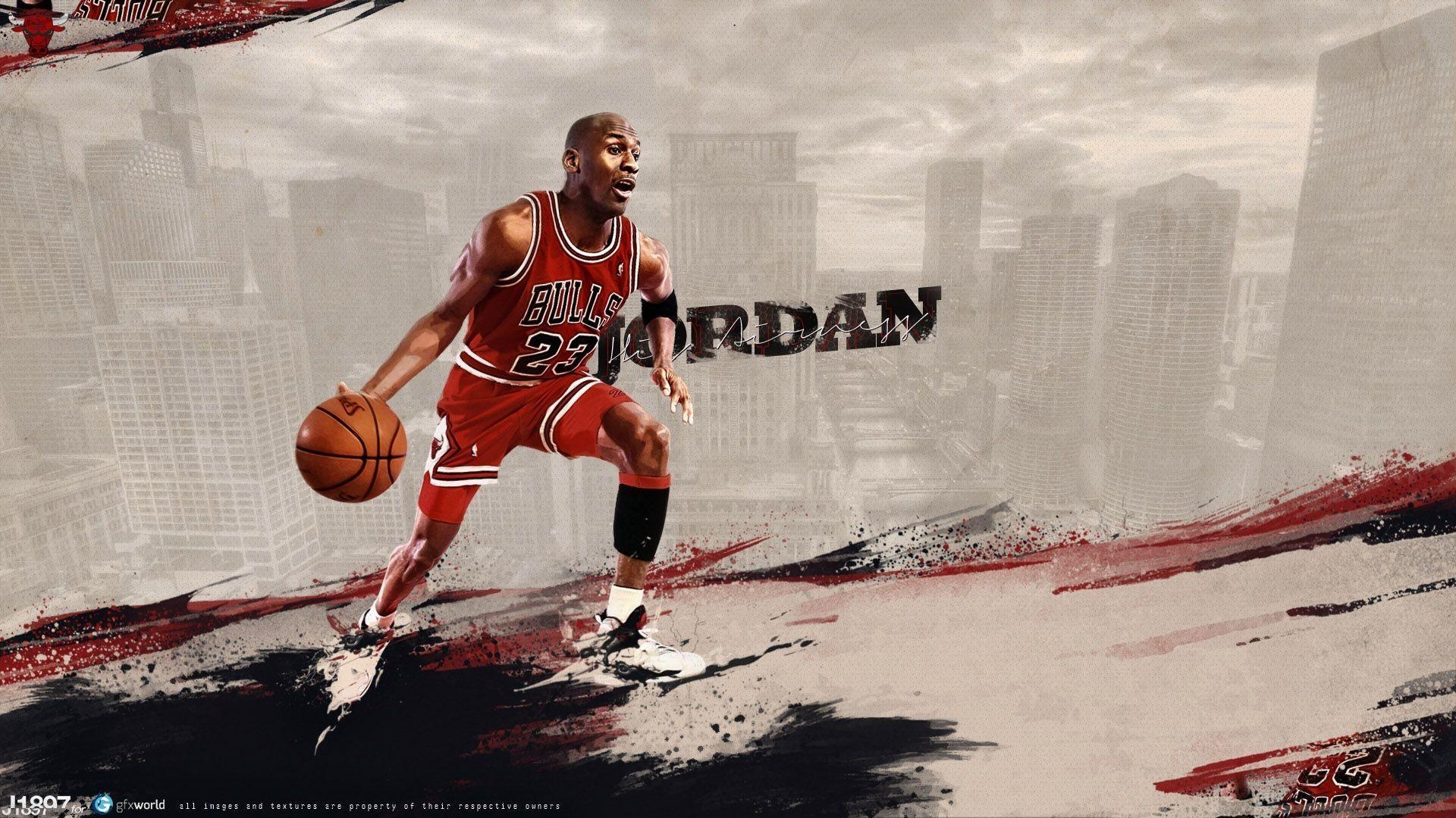 1920x1080 Michael Jordan Dunk