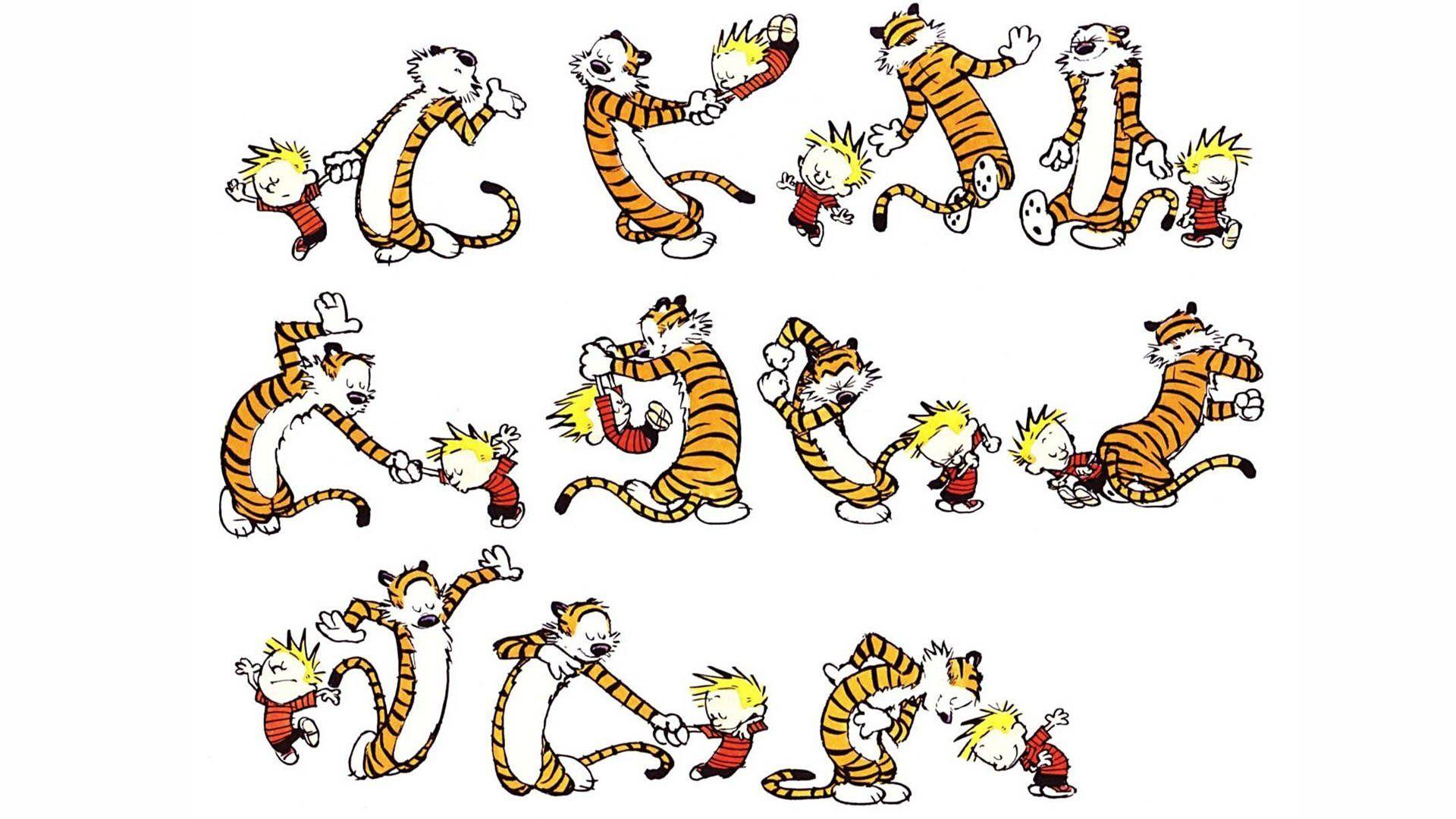 1920x1080 Calvin And Hobbes Drawing.com. Free for personal use