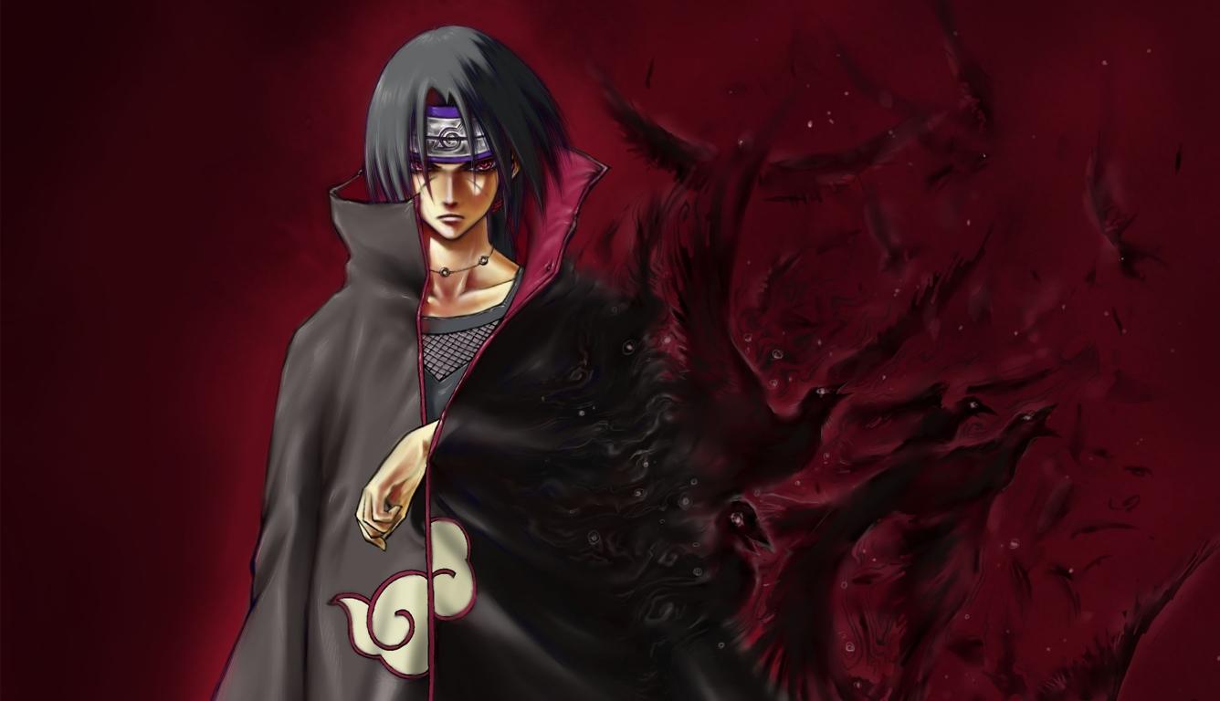 1336x768 Itachi Uchiha Anime HD Laptop Wallpaper, HD Anime 4K Wallpaper, Image, Photo and Background