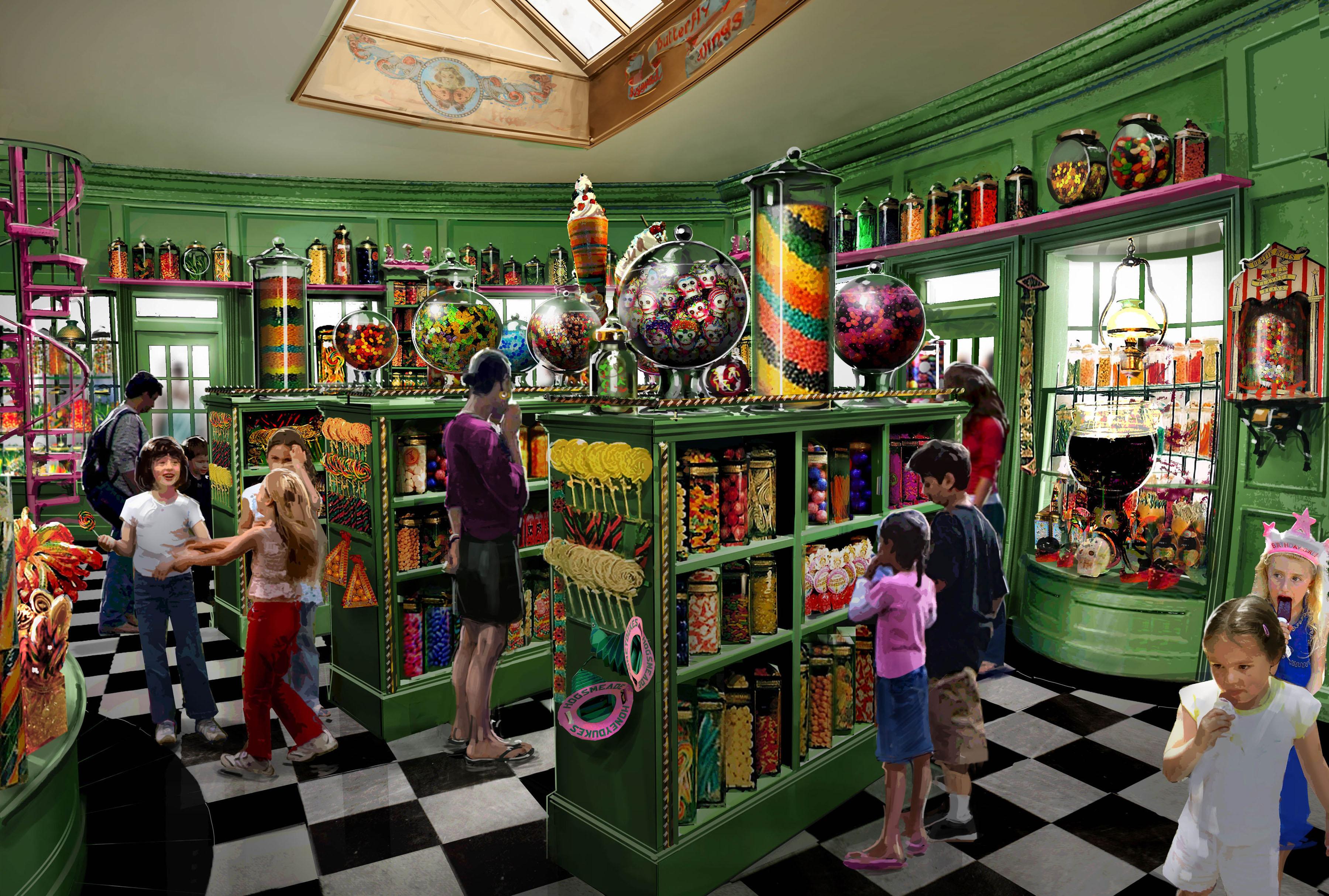 3600x2427 Candy Shop Wallpaper