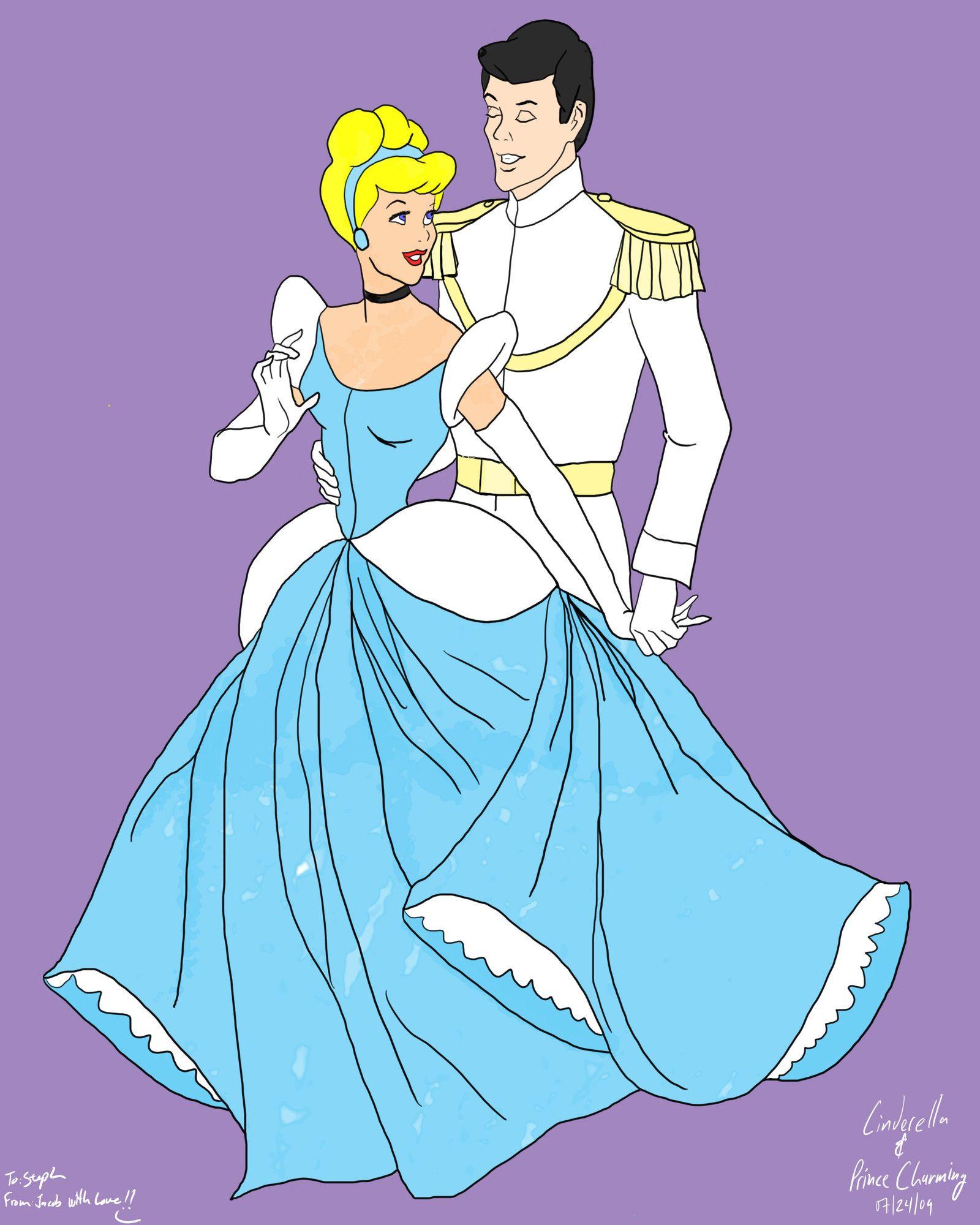 1600x2000 Cinderella and Prince Charming Wallpaper for FB Cover
