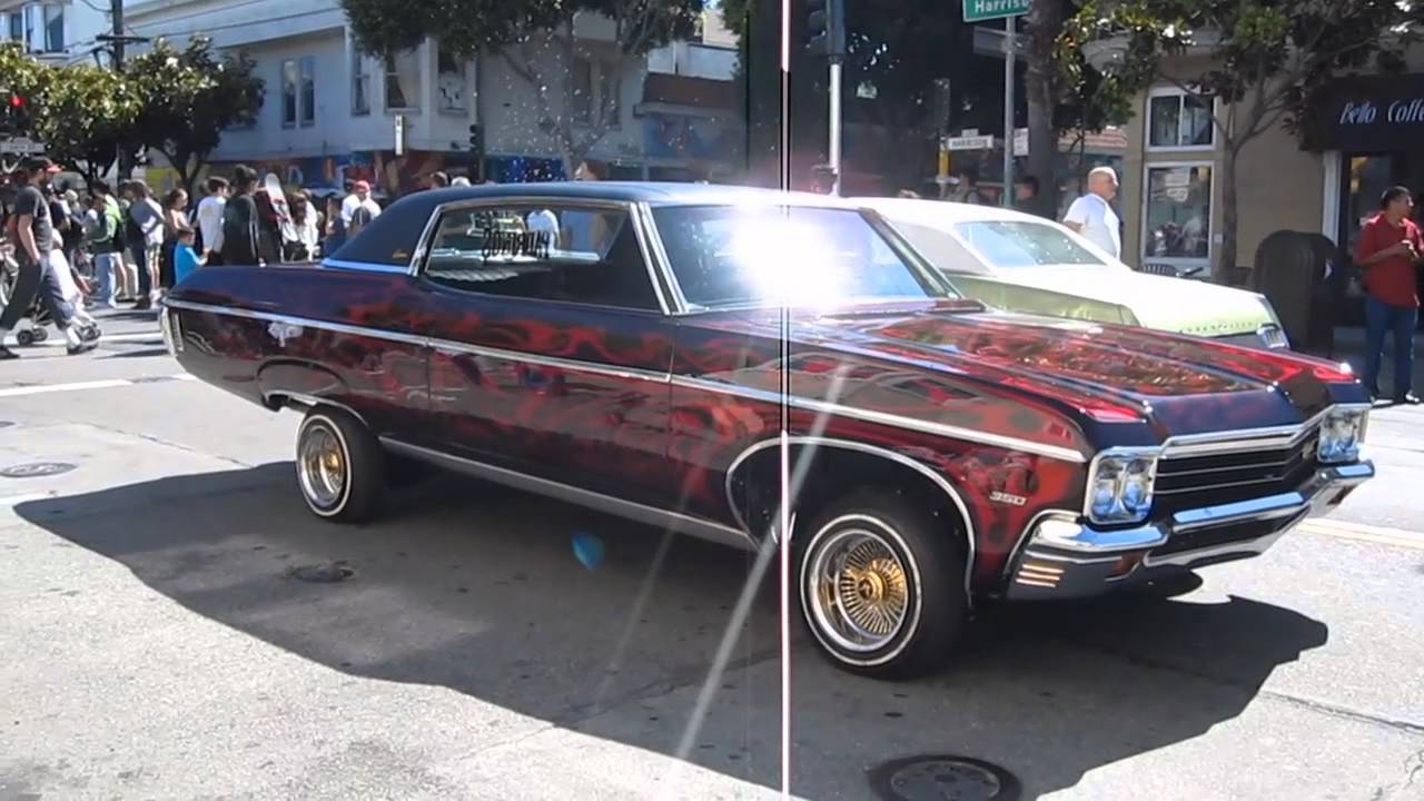 1280x720 Lowrider Cars Sunday Streets Mission District San Francisco California June 2012