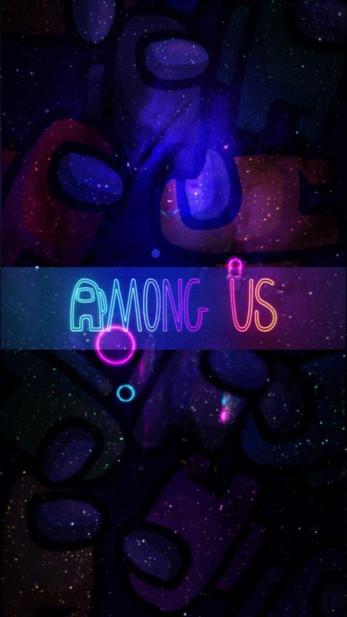 676x1200 Among us neon wallpaper. Neon wallpaper, Game wallpaper iphone, Minimal wallpaper