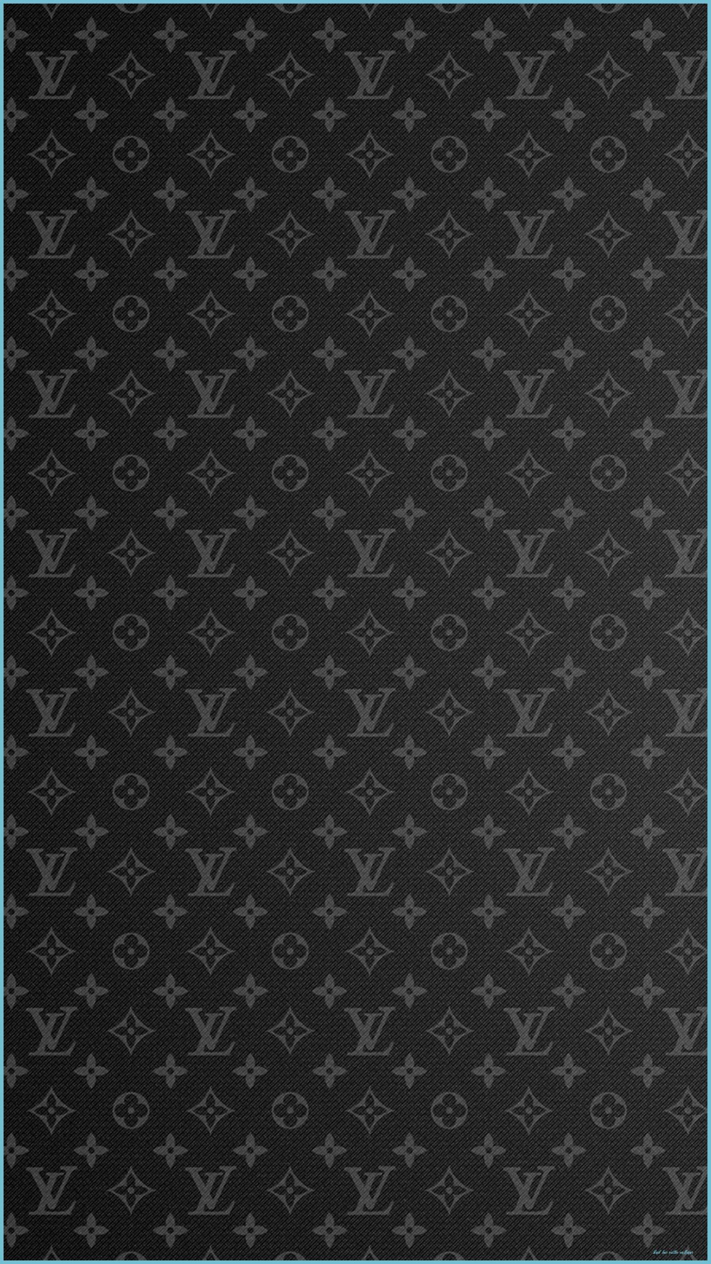 wallpaper louis vuitton logo black