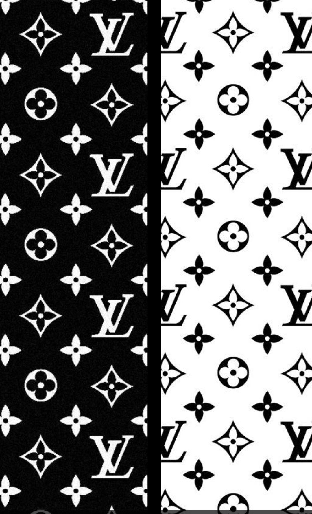 black louis vuitton hd wallpaper