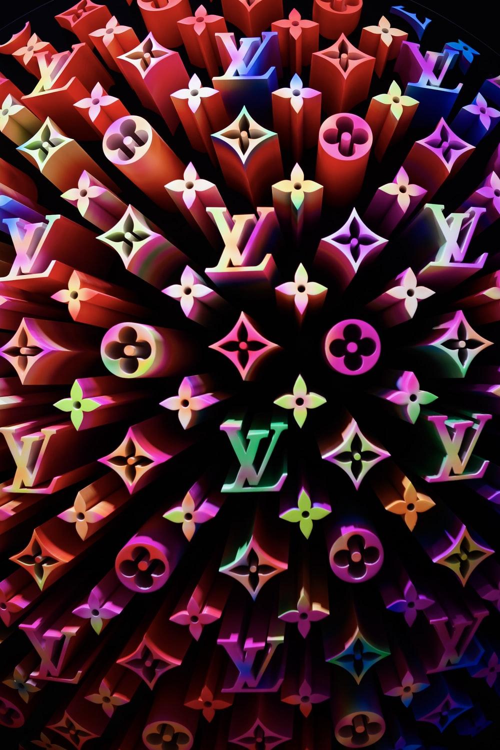 1000x1500 Louis Vuitton Monogram logo photo