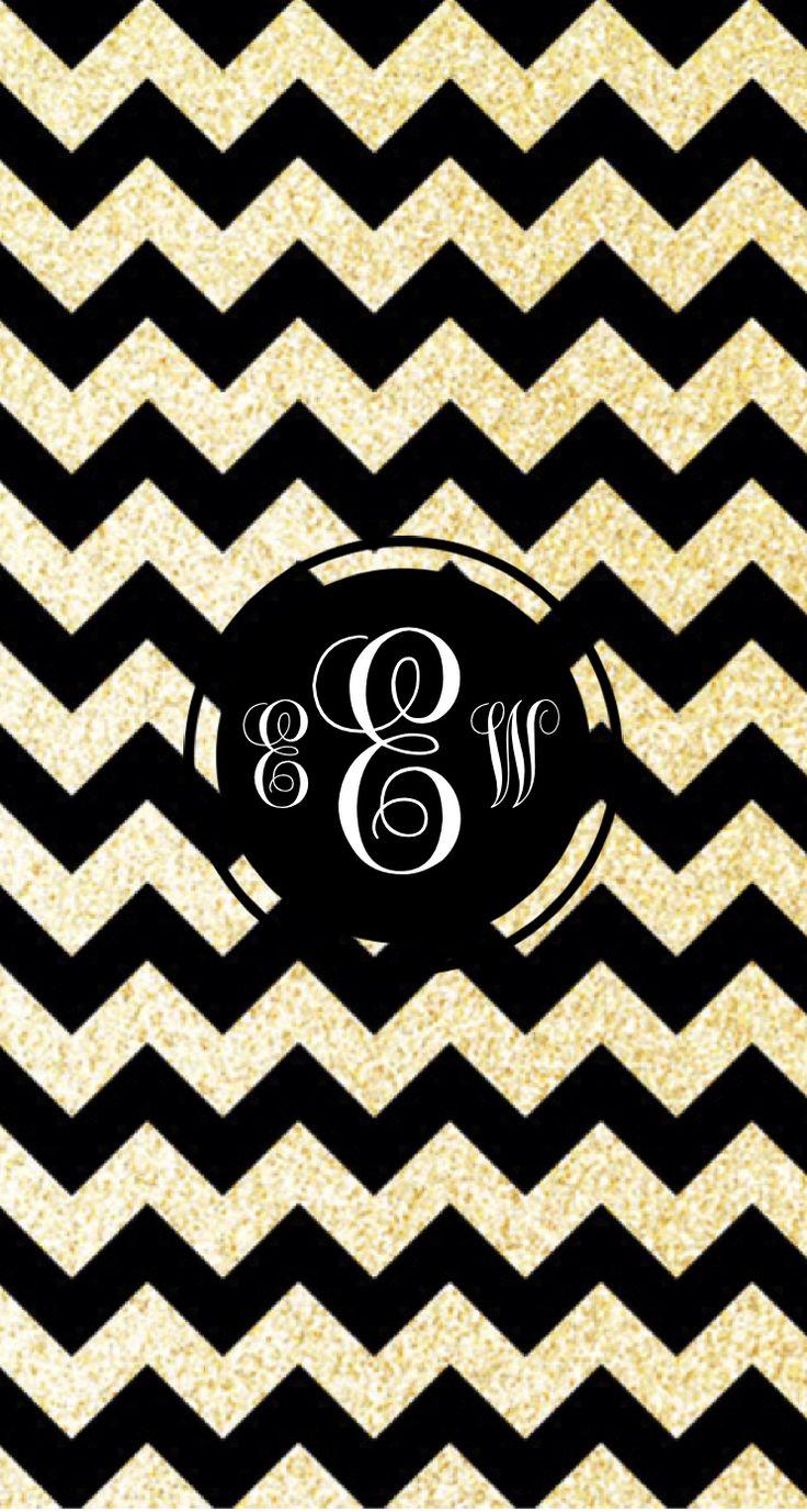 736x1377 Monogram Wallpaper