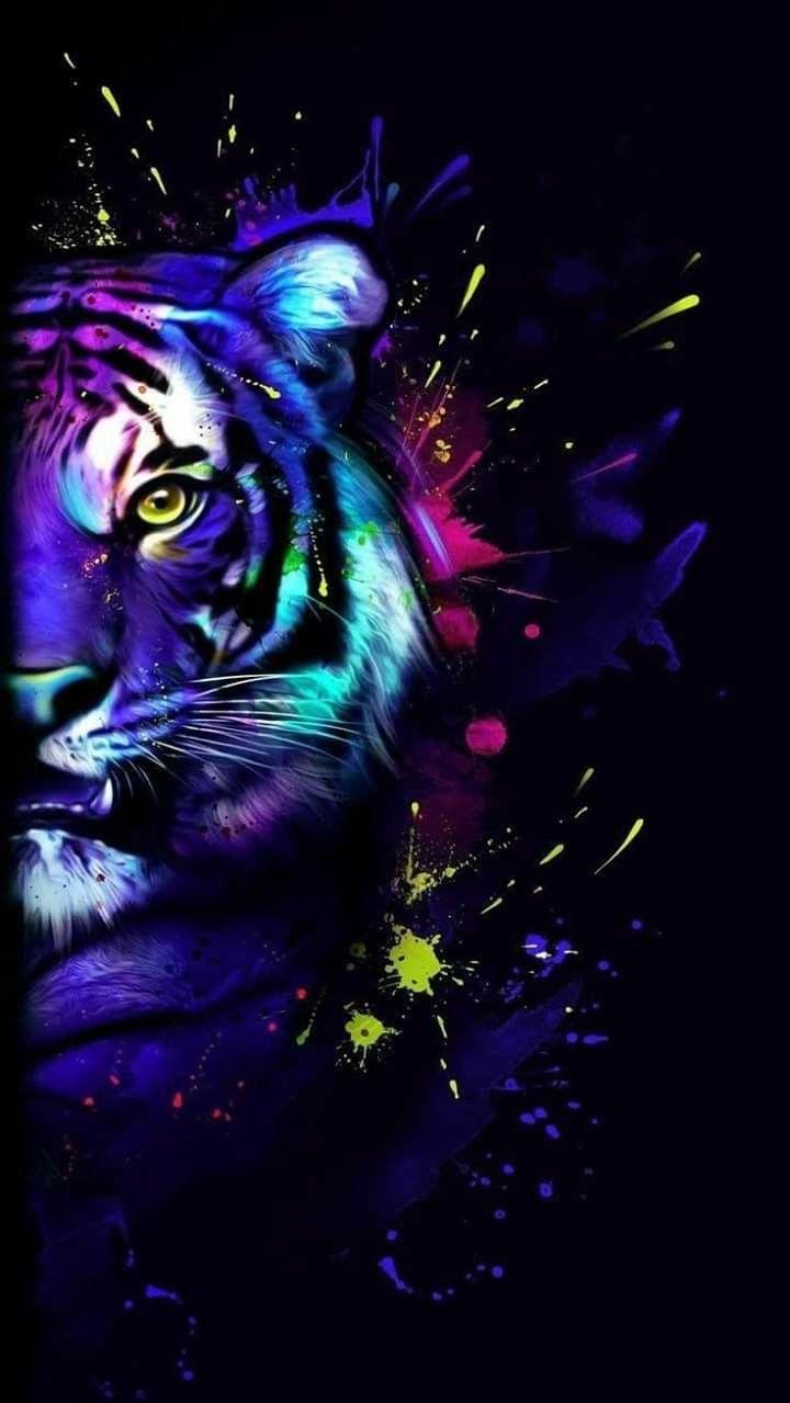 Galaxy Tiger Wallpapers - Top Free Galaxy Tiger Backgrounds