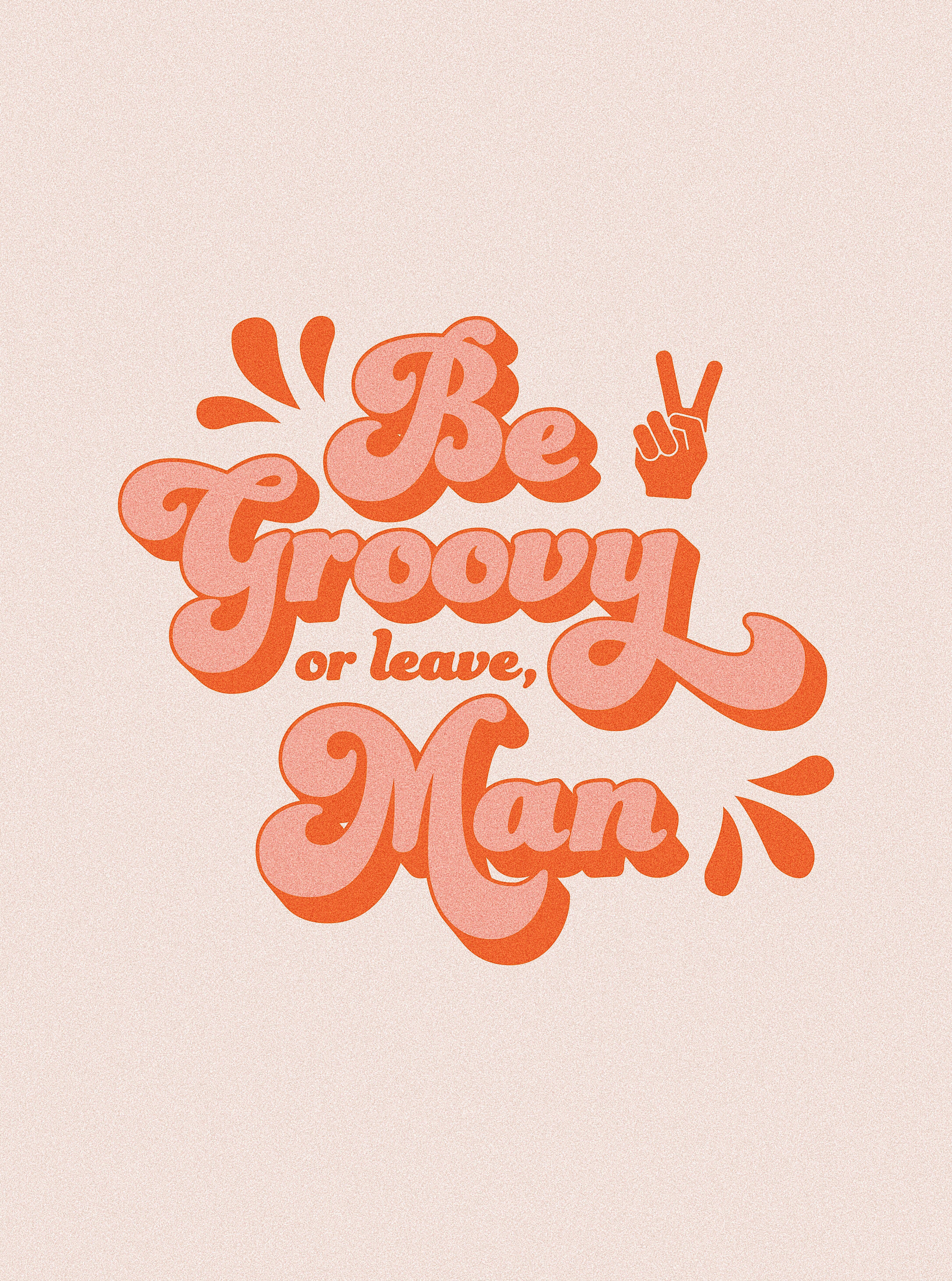 4350x5850 Groovy Aesthetic Wallpaper