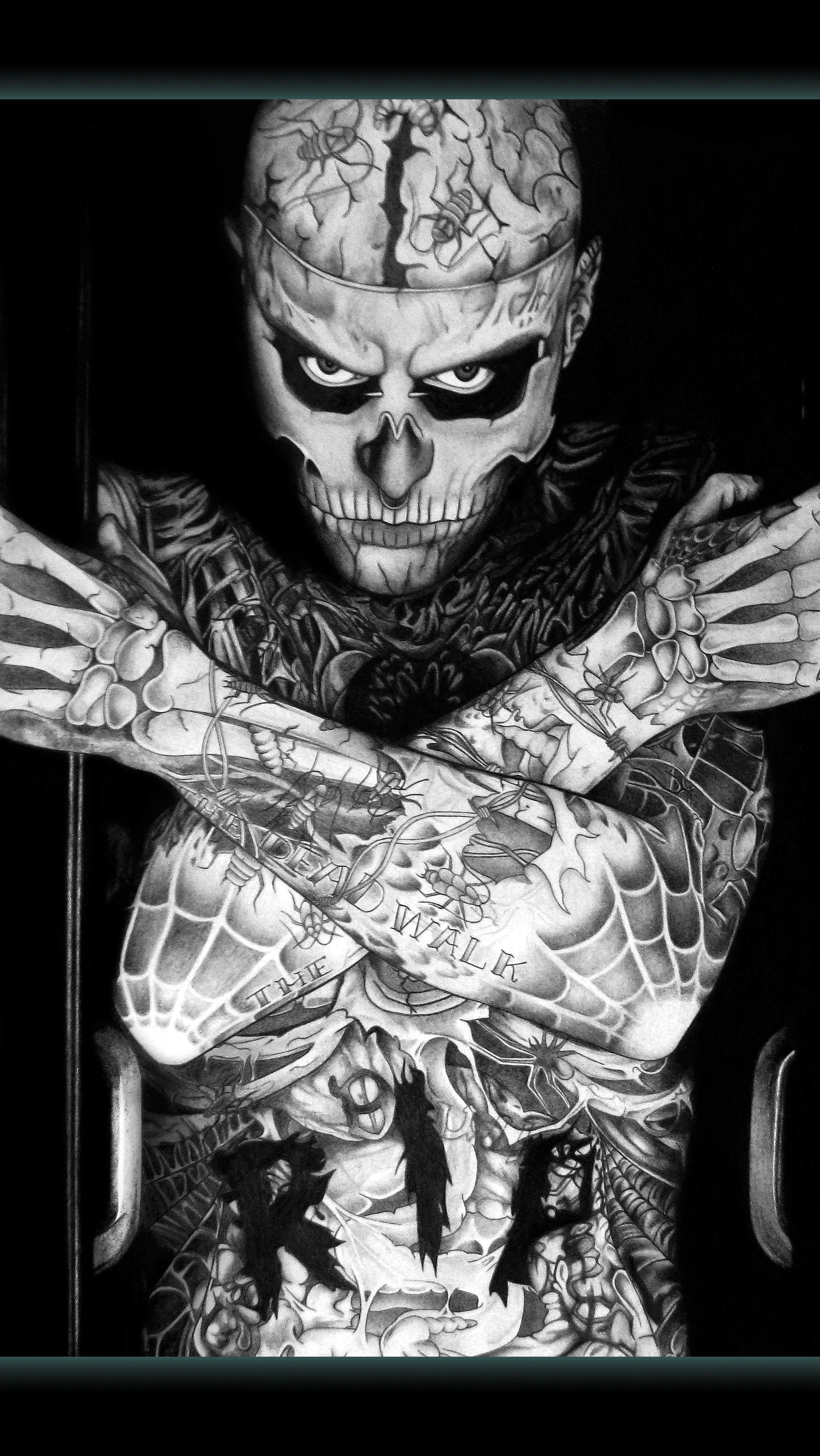 2534x4500 Tattoo Wallpaper HD 1080p Download