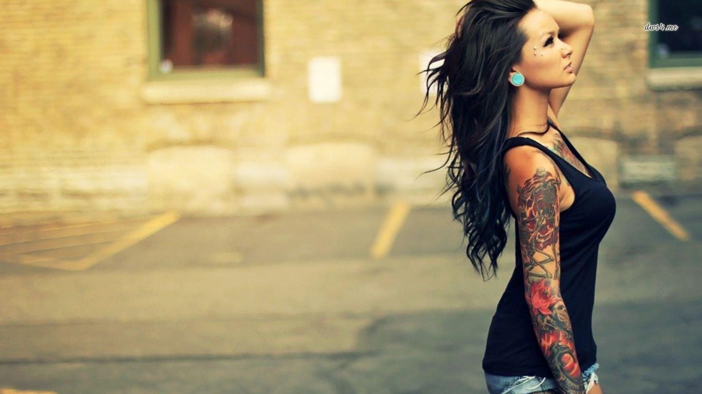 1366x768 Tattoo wallpaper 1366x768 (laptop) desktop background