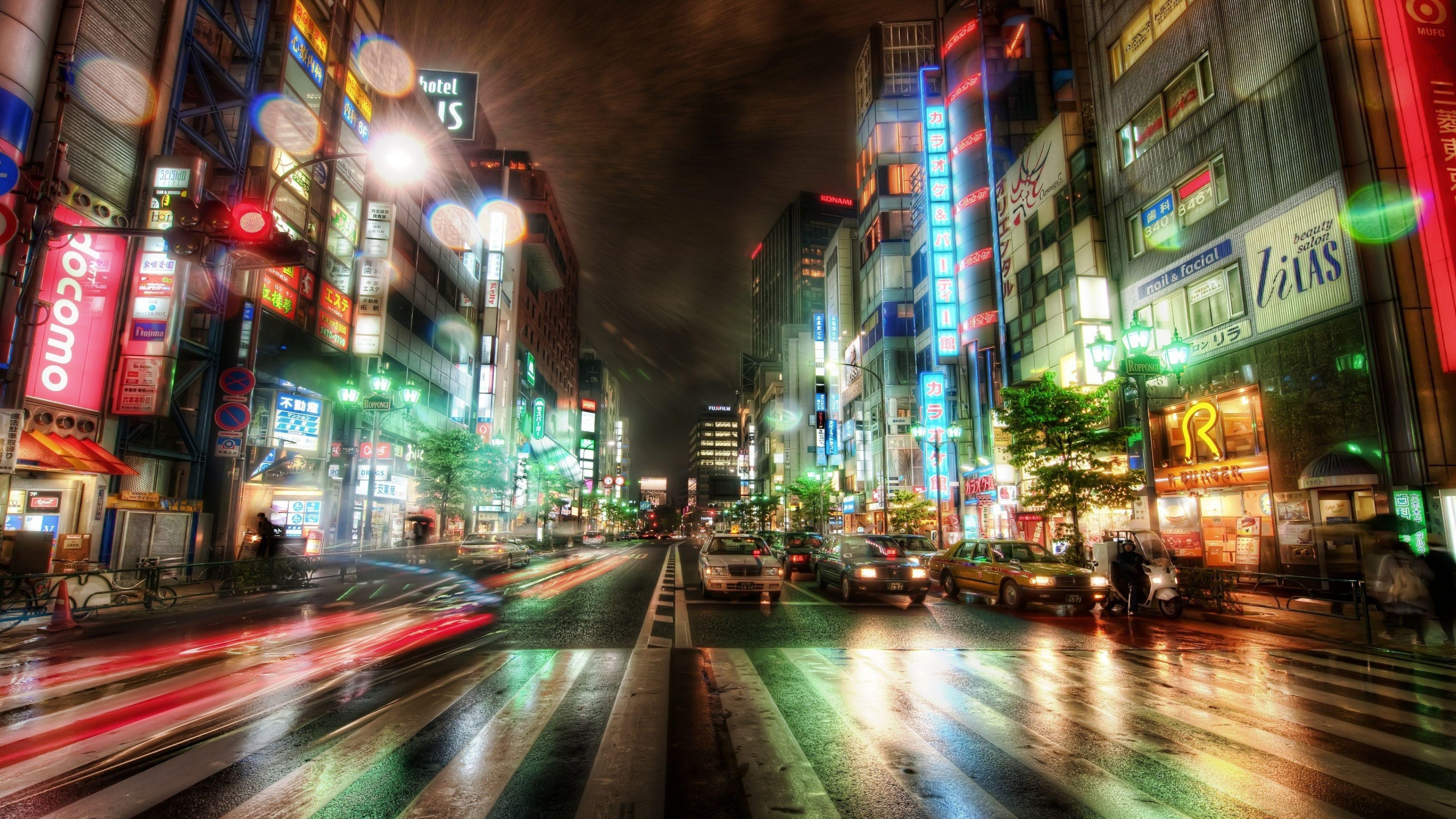 3840x2160 Tokyo Wallpaper HD Picture
