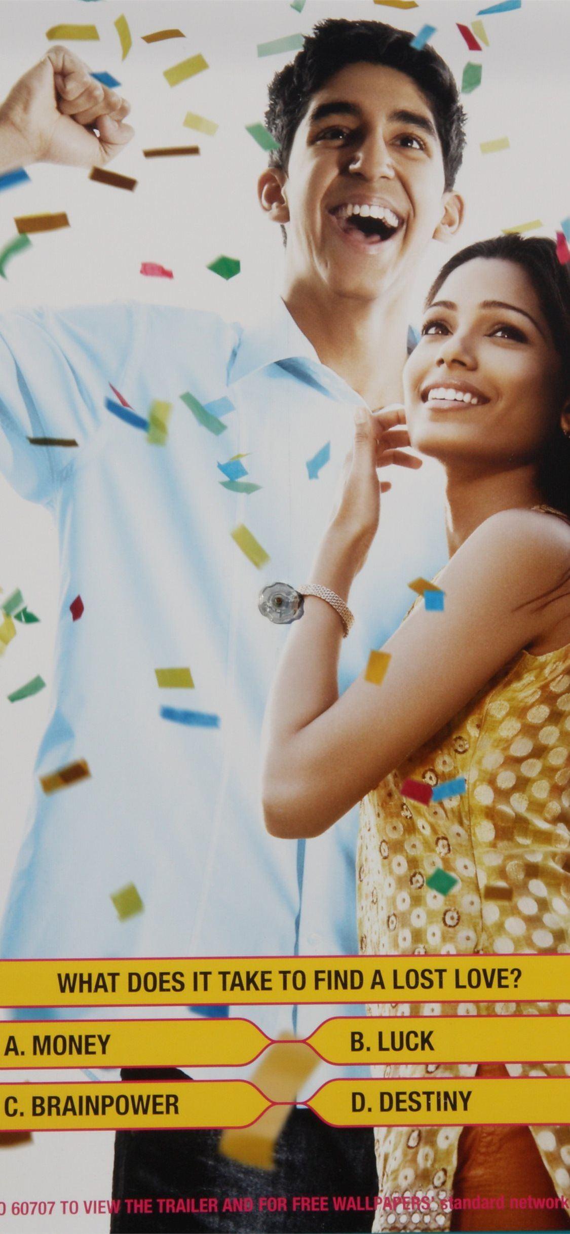 1125x2436 Best Slumdog millionaire iPhone HD Wallpaper