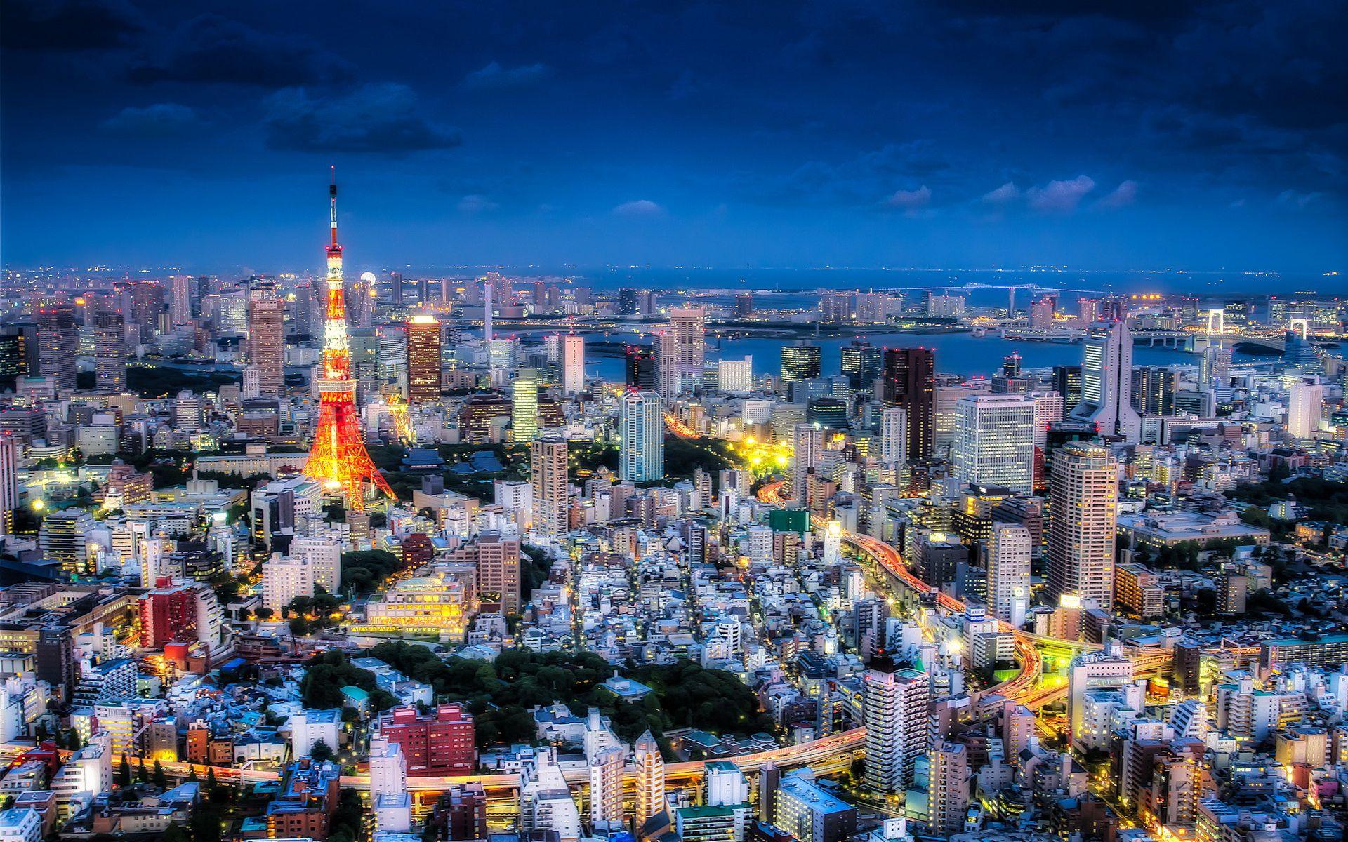 1920x1200 Tokyo Wallpaper HD Picture