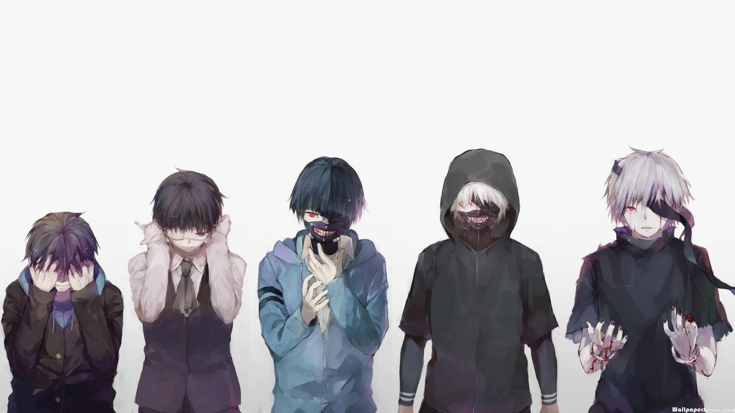 2560x1440 Uta Tokyo Ghoul Wallpaper