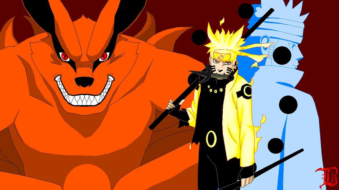 1192x670 Naruto Kurama Mode Wallpaper