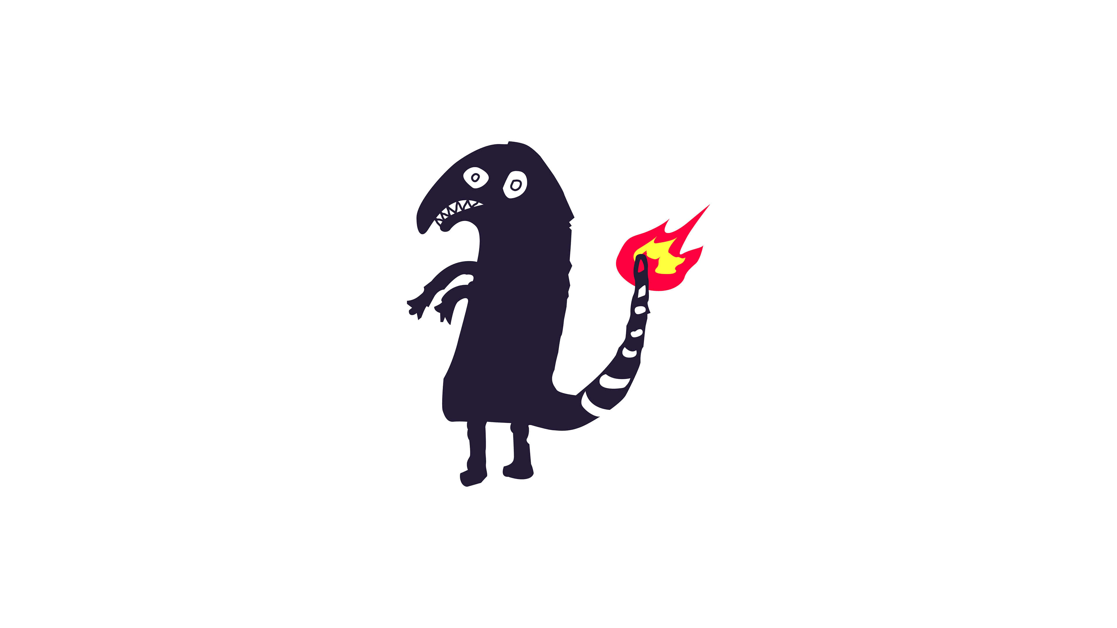 3840x2160 Pokemon Charmander Drawing Meme UHD 4K Wallpaper