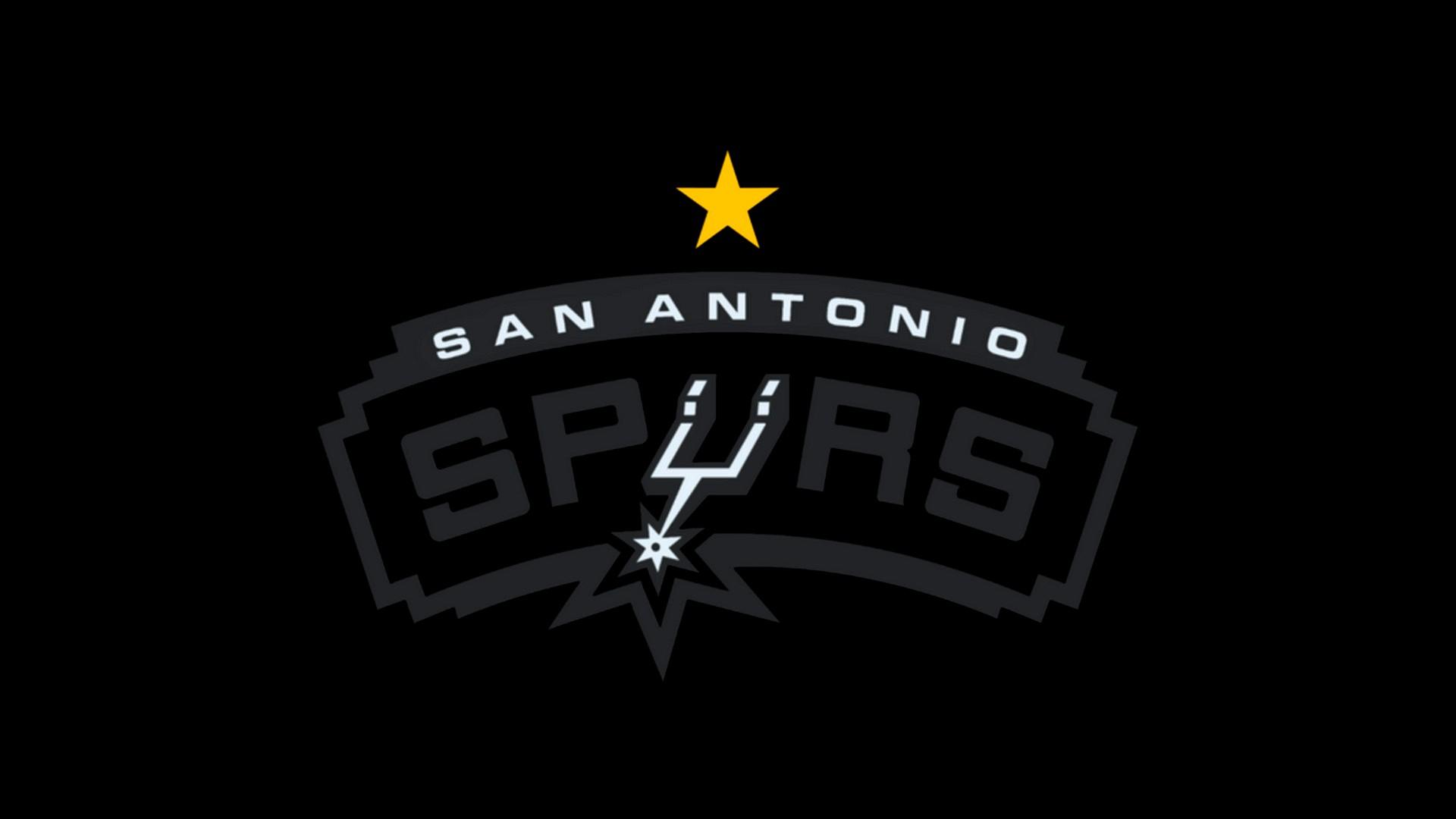 1920x1080 HD Background San Antonio Spurs Logo Basketball Wallpaper