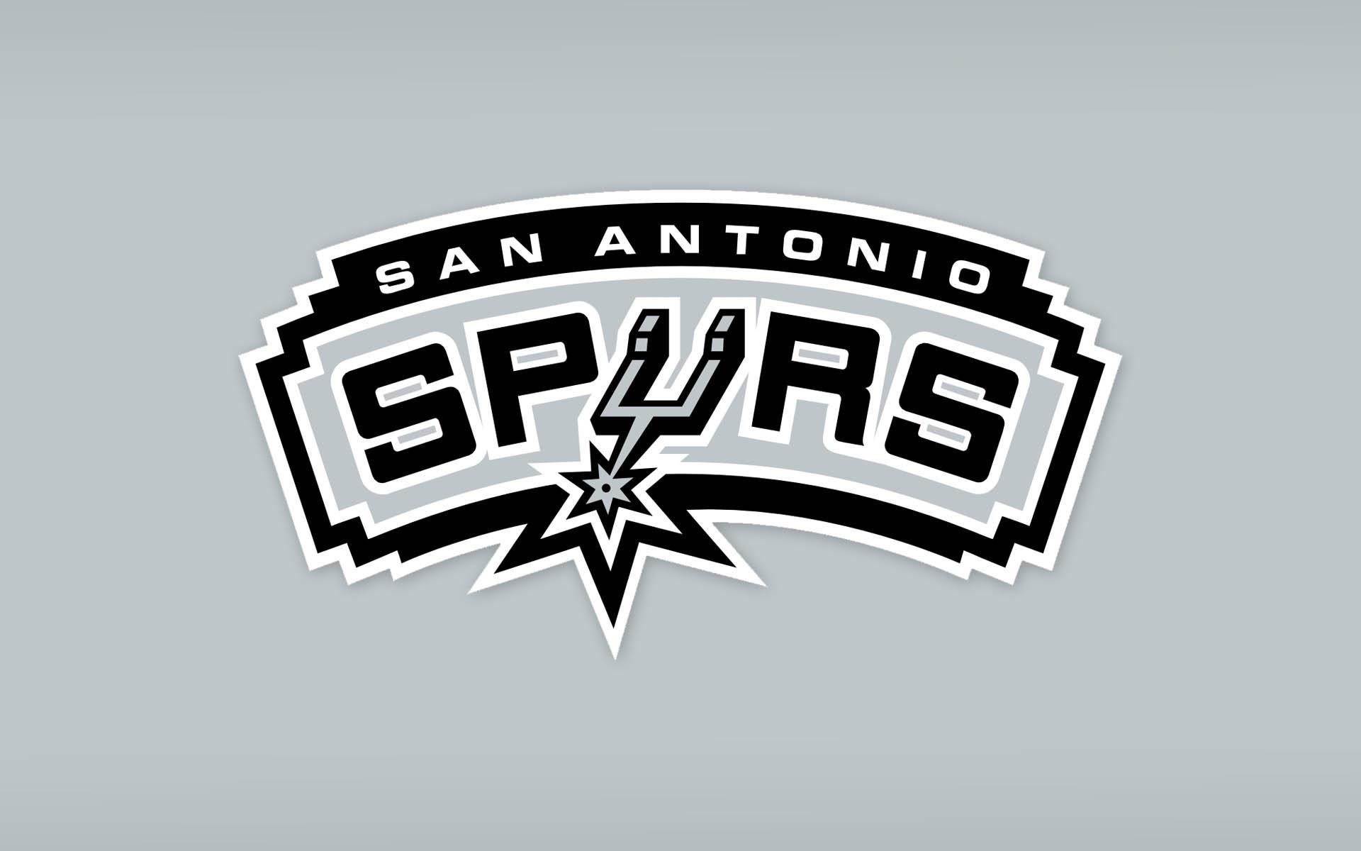 1920x1200 San Antonio Spurs Logo Grey Background Full Size HD HD Wallpaper
