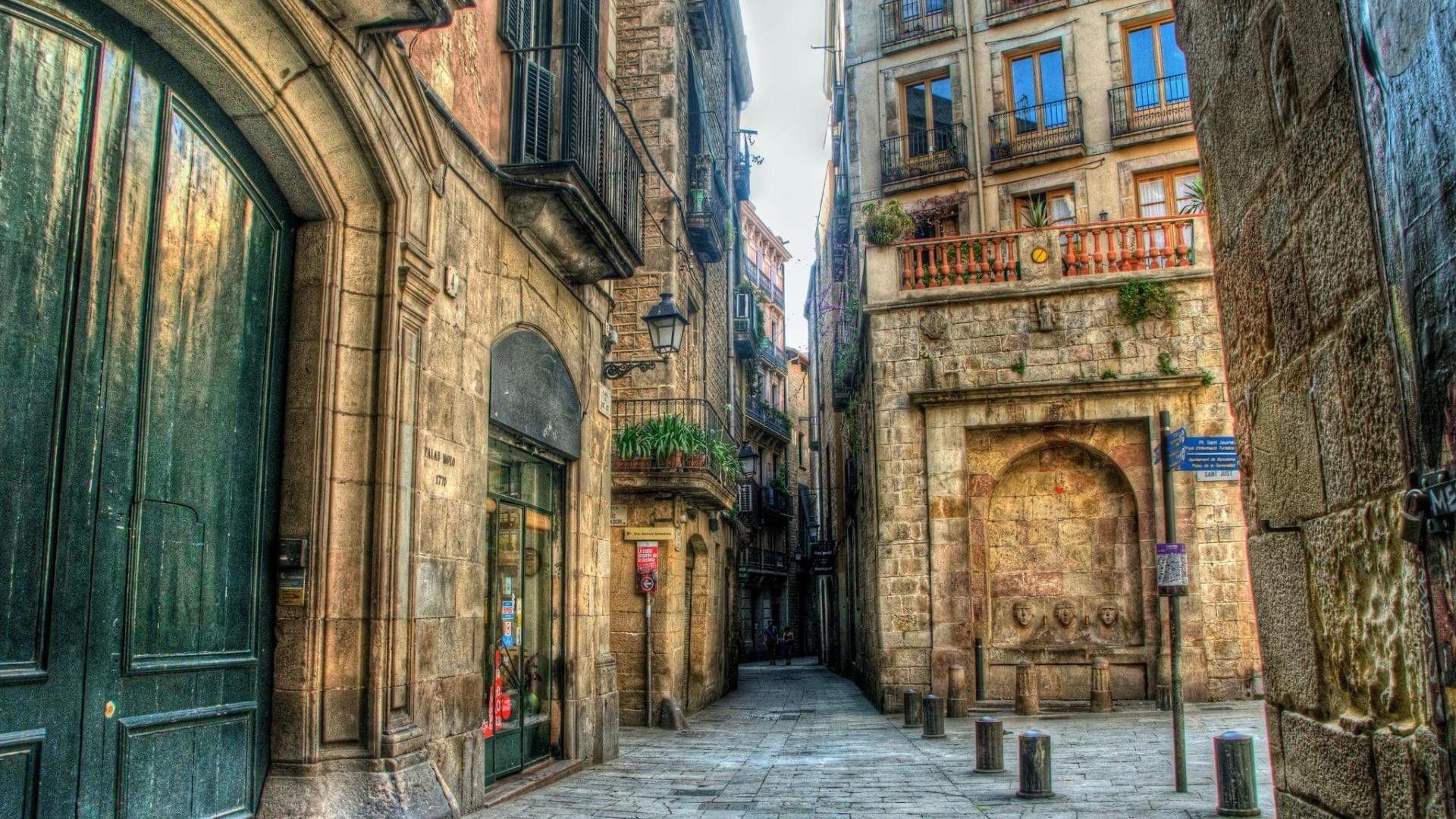 1920x1080 Barcelona City Wallpaper