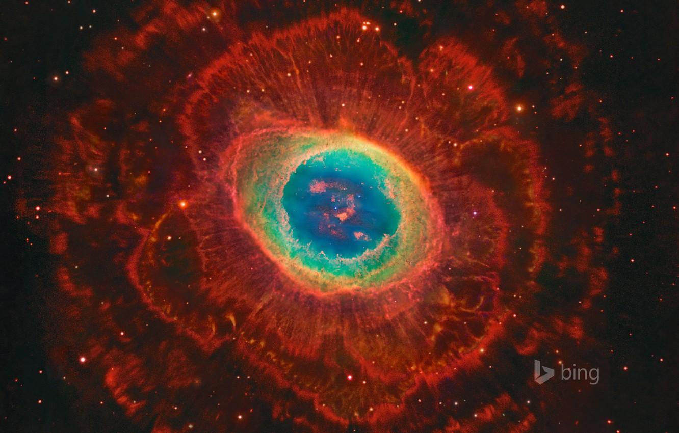 1332x850 Wallpaper stars, the universe, Ring nebula image for desktop, section космос