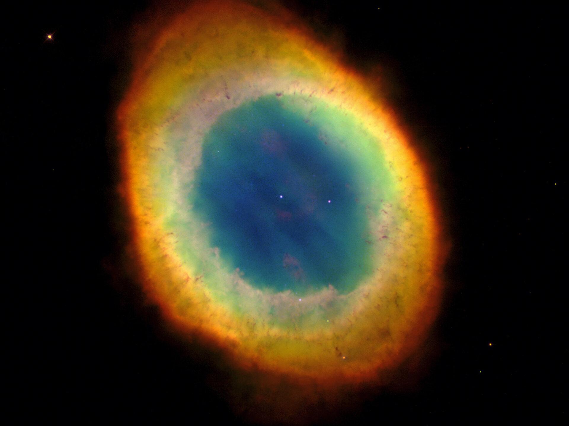1920x1440 ESA Ring Nebula, a very famous planetary nebula