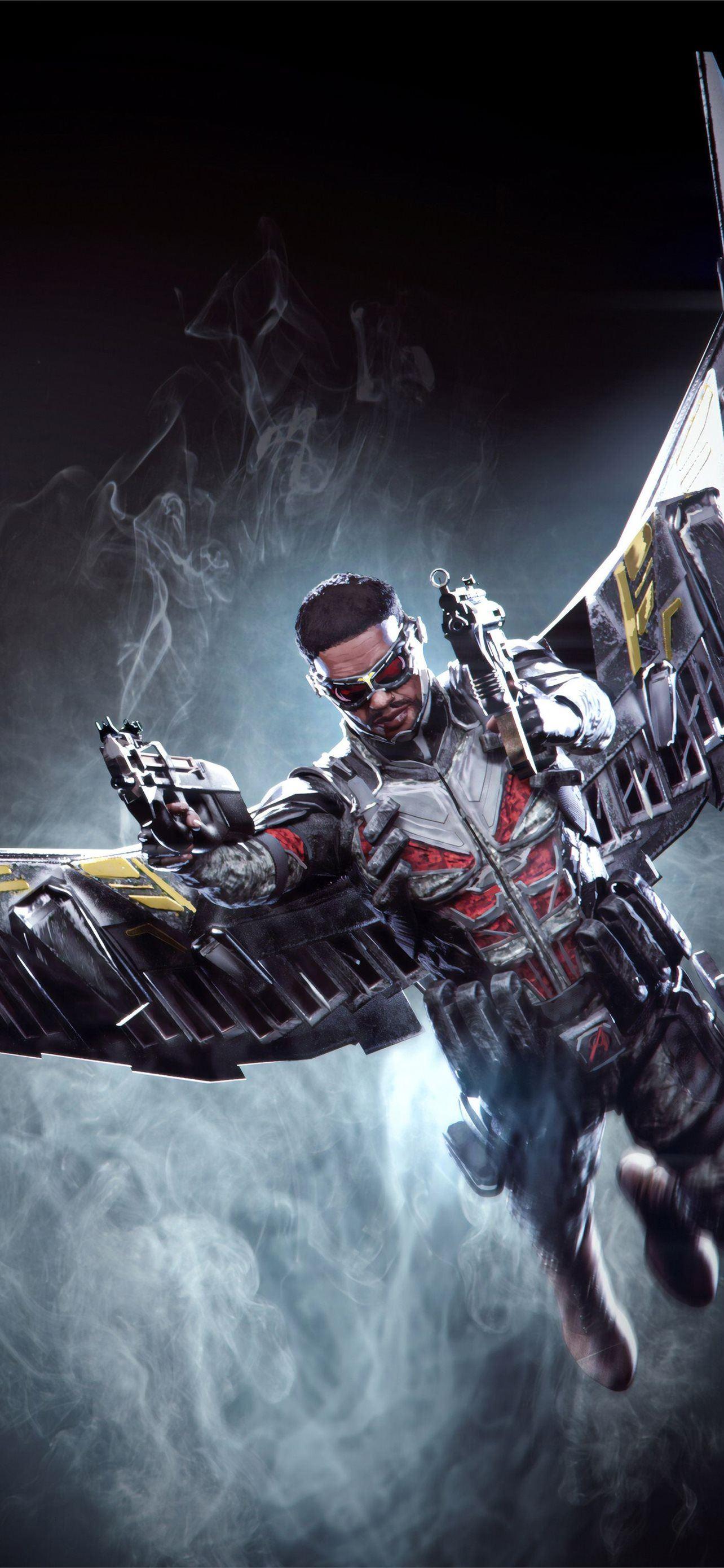 1284x2778 falcon marvel iPhone Wallpaper Free Download