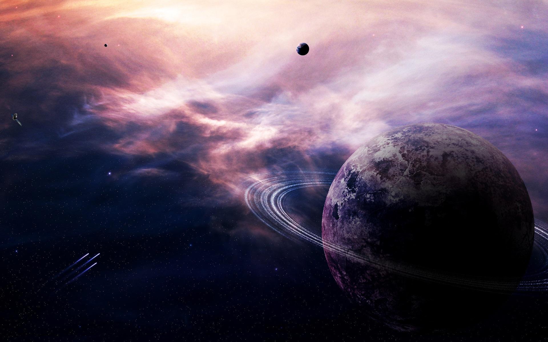 1920x1200 Wallpaper Planet, ring nebula, stars, comet 1920x1200 HD Picture, Image