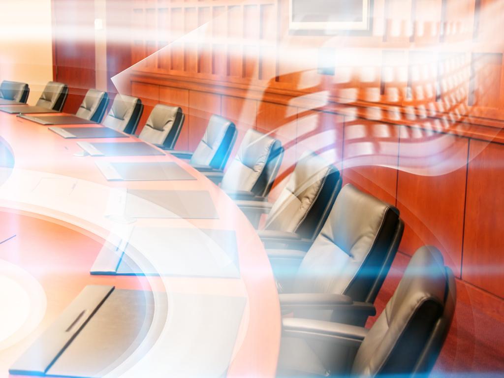 1024x768 Conference Meeting Table Background For PowerPoint and Finance PPT Templates