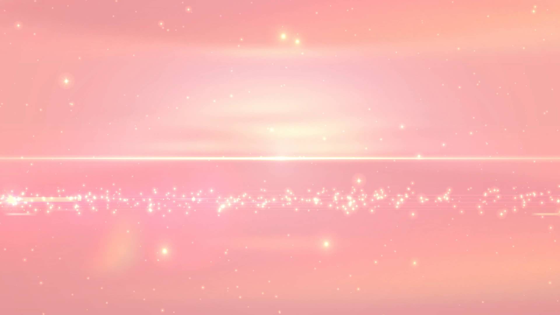 1920x1080 4K Peach Pink Sparkling Full of Stars 2160p Background