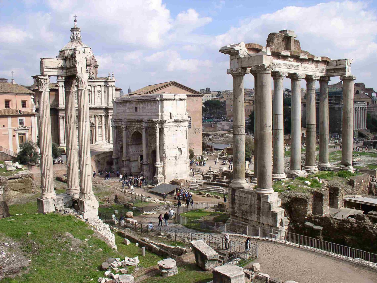 1600x1200 Ancient building Roman Forum
