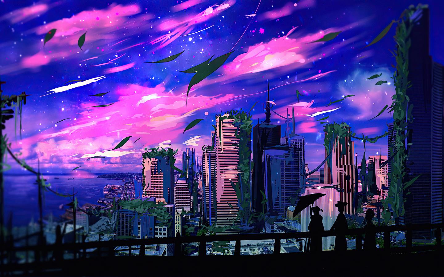 1440x900 Night Sky Digital Art 4k 1440x900 Resolution HD 4k Wallpaper, Image, Background, Photo and Picture