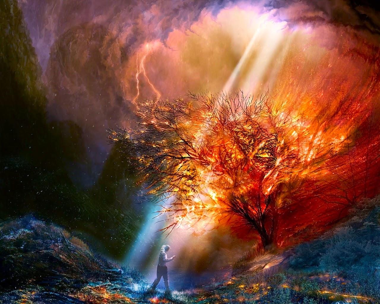 1280x1024 Evil And Suffering Art