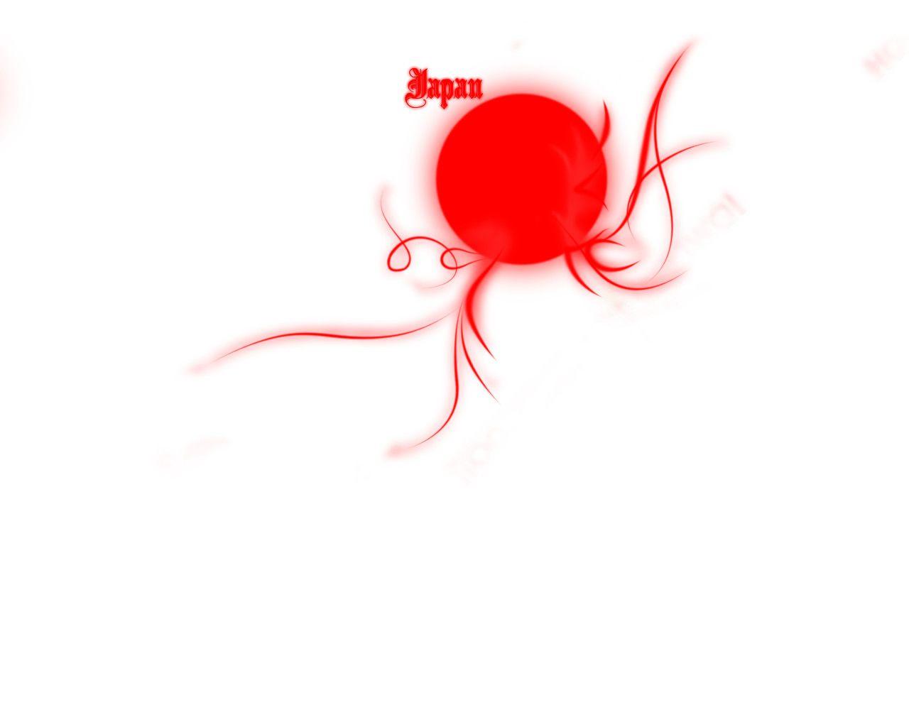 1280x1024 Japan Flag Wallpaper