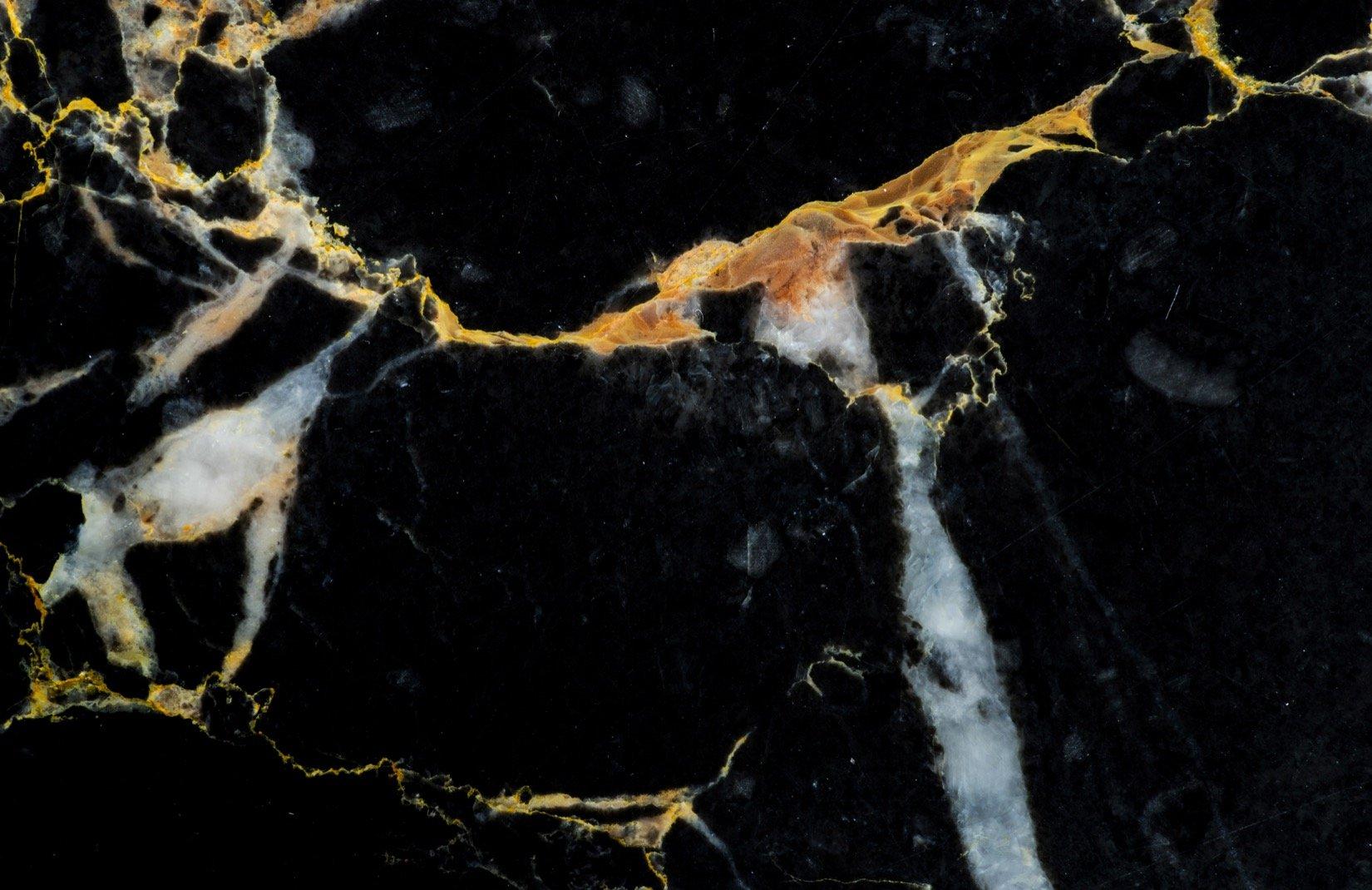 1650x1070 Black & Gold Dark Marble Effect Wallpaper Mural